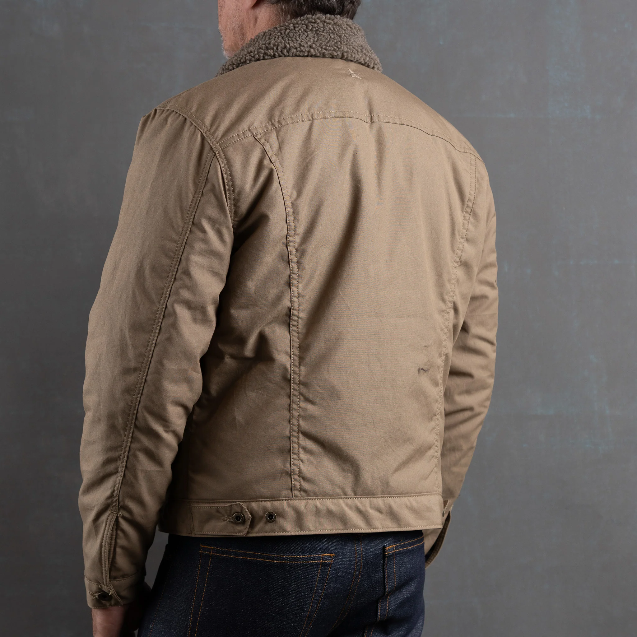 Ironside Wax Sherpa Fleece Jacket - Coyote Tan - Image 4
