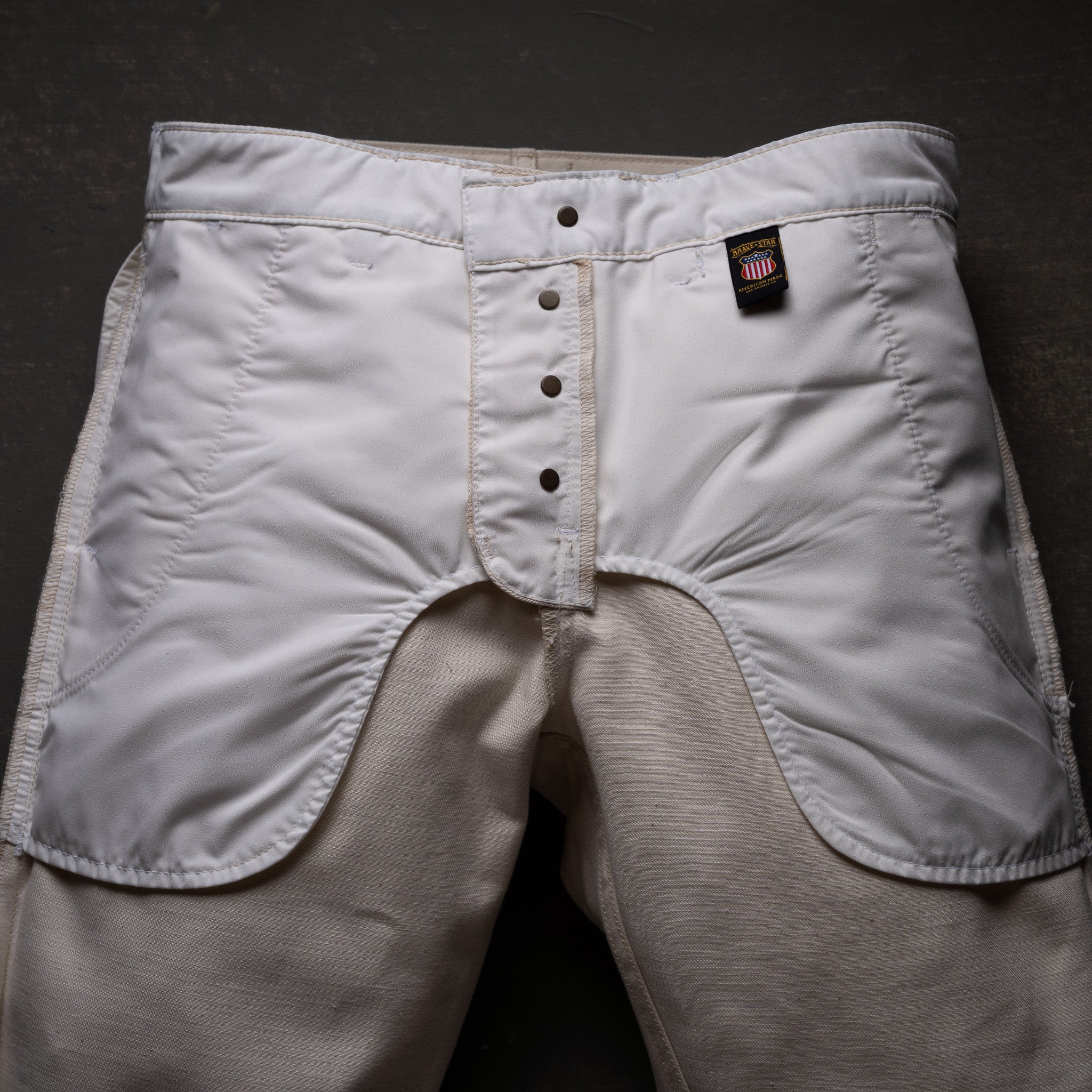 Marshal Selvage Chino 12oz Desert Bone Selvage Denim - Image 8