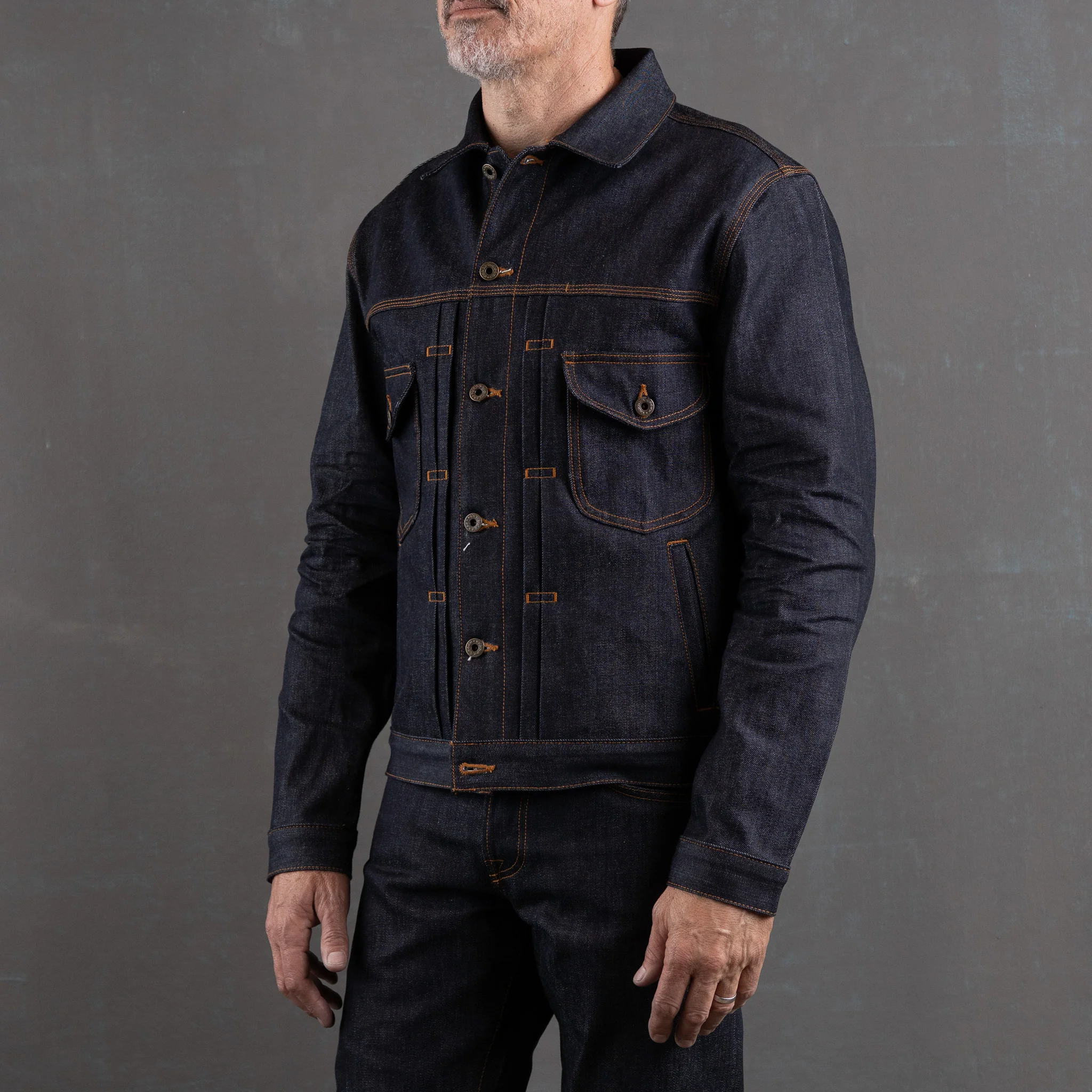 Mojave Jacket 13oz Witness Cone Mills Selvage Denim - Image 3