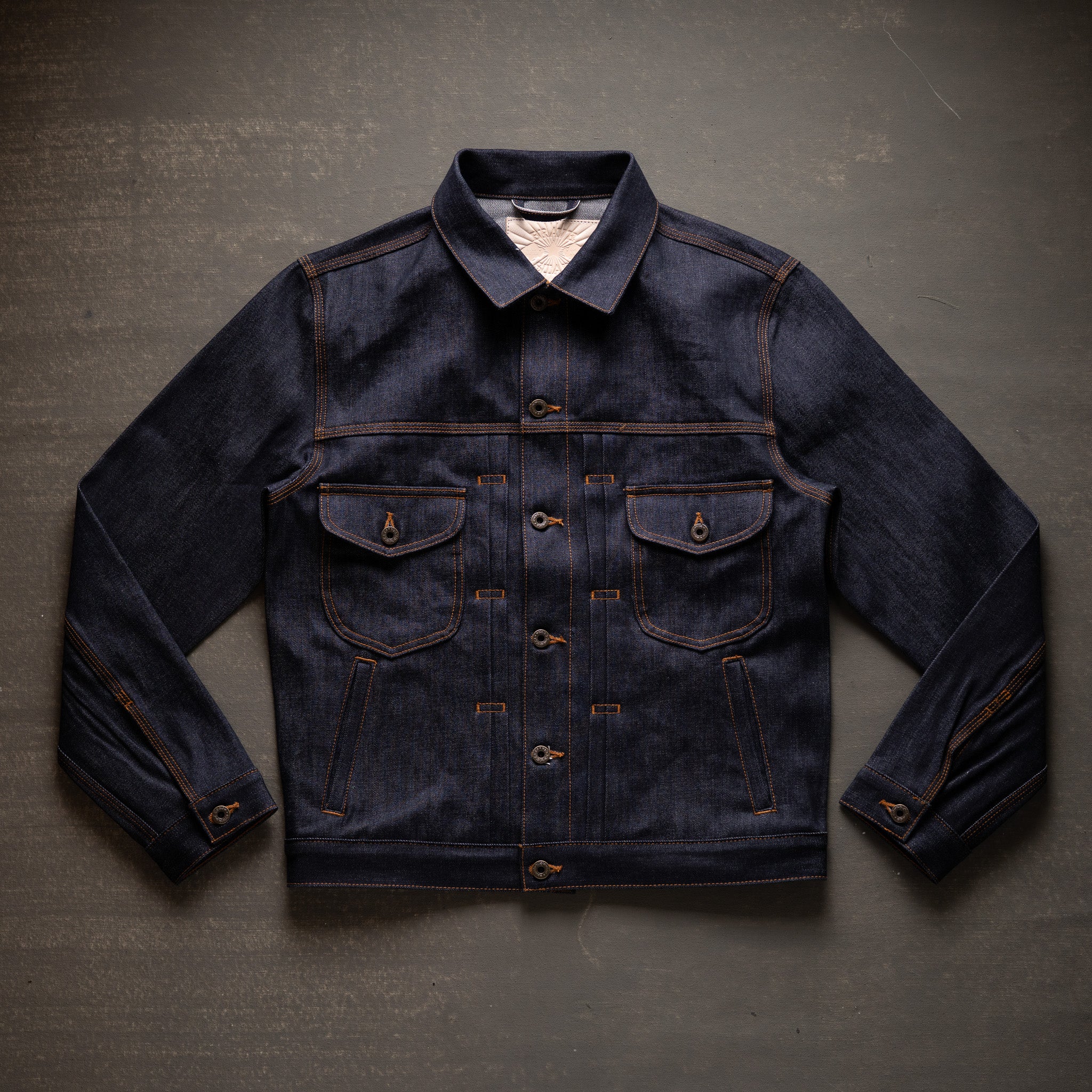 Mojave Jacket 13oz Witness Cone Mills Selvage Denim - Image 6