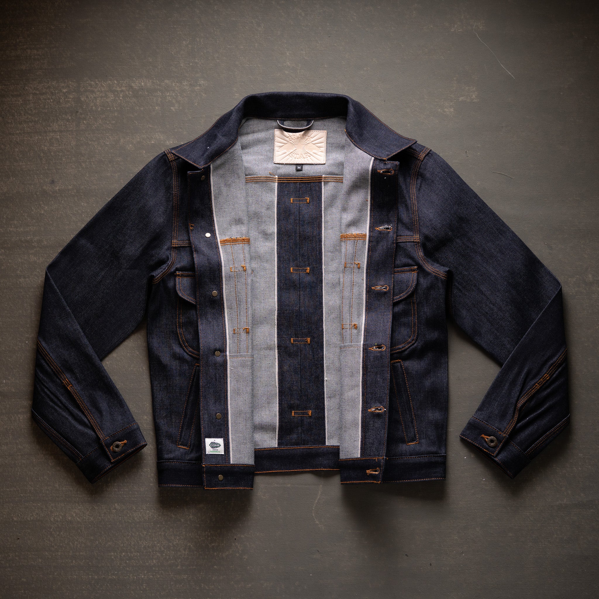 Mojave Jacket 13oz Witness Cone Mills Selvage Denim - Image 7
