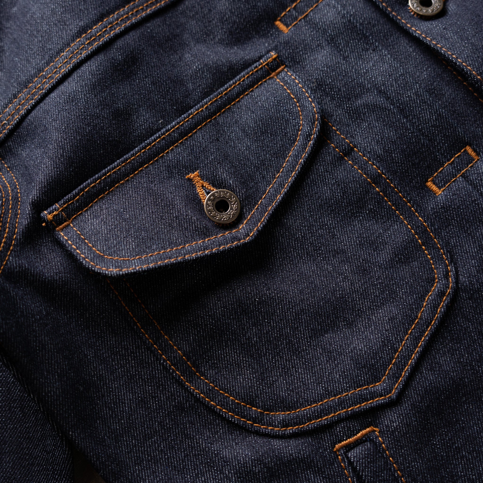 Mojave Jacket 13oz Witness Cone Mills Selvage Denim - Image 9