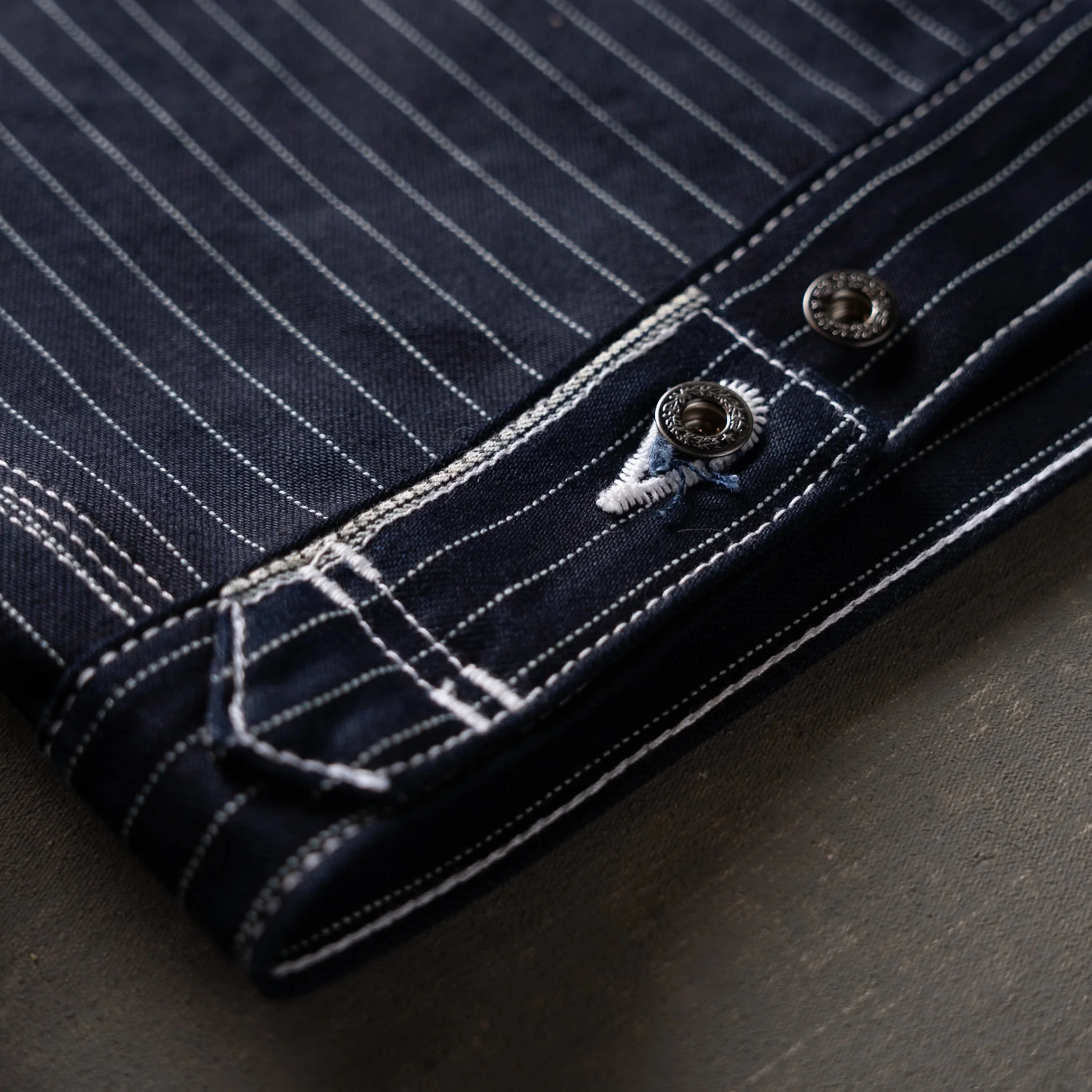 Mojave Jacket 14oz Wabash Selvage Denim - Image 12
