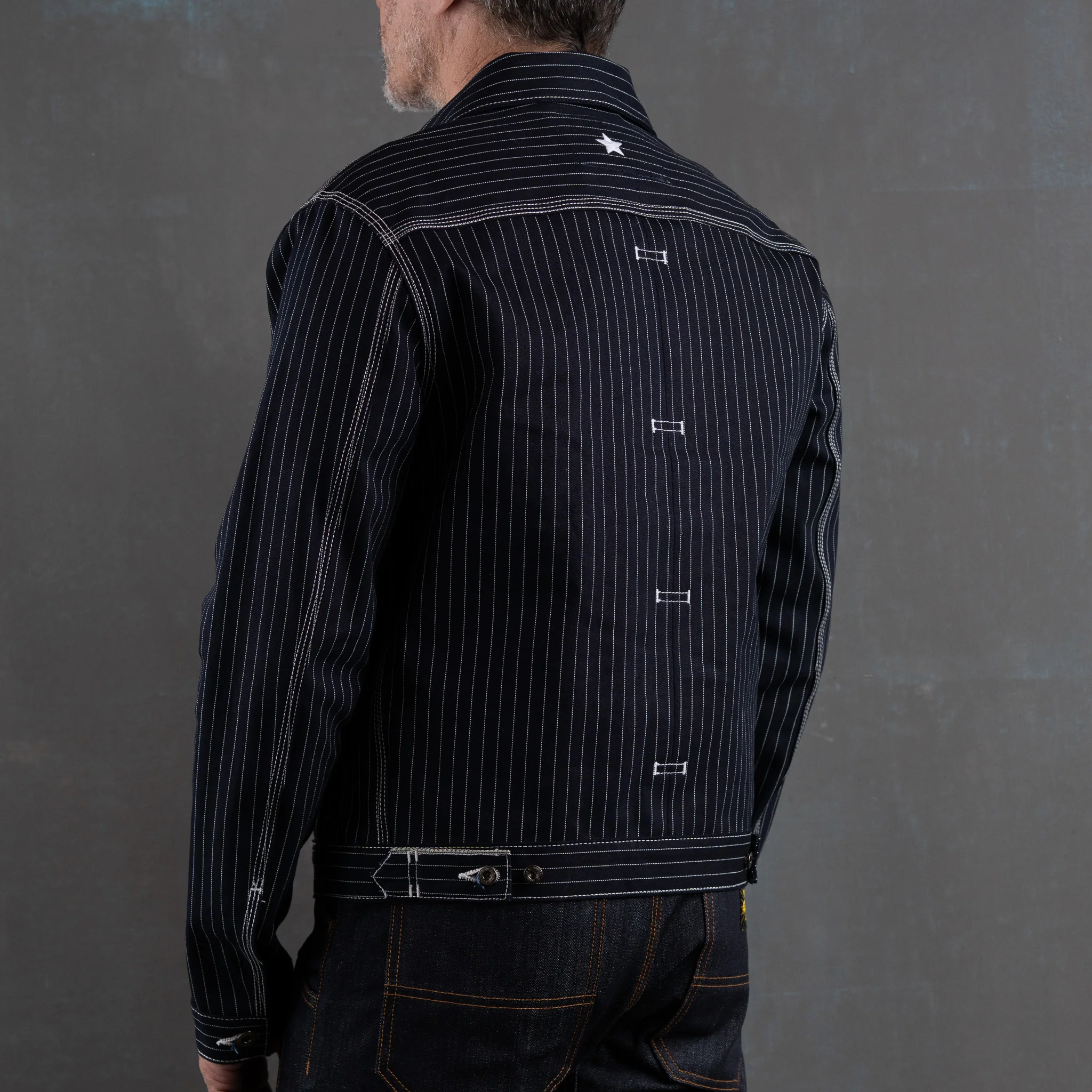 Mojave Jacket 14oz Wabash Selvage Denim - Image 3