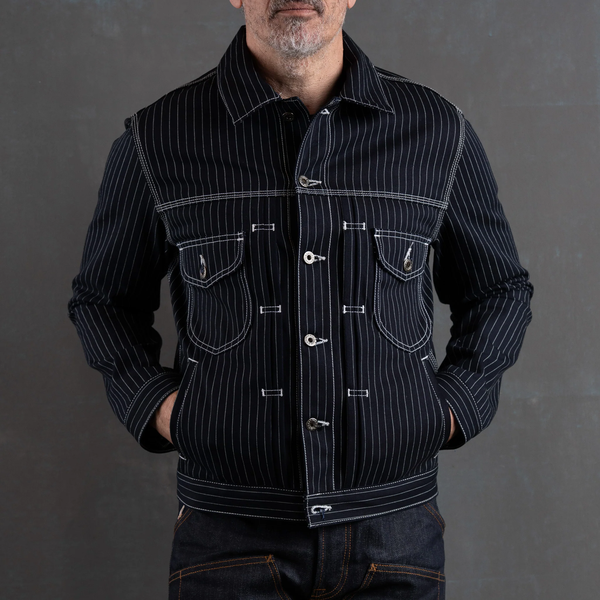 Mojave Jacket 14oz Wabash Selvage Denim - Image 4