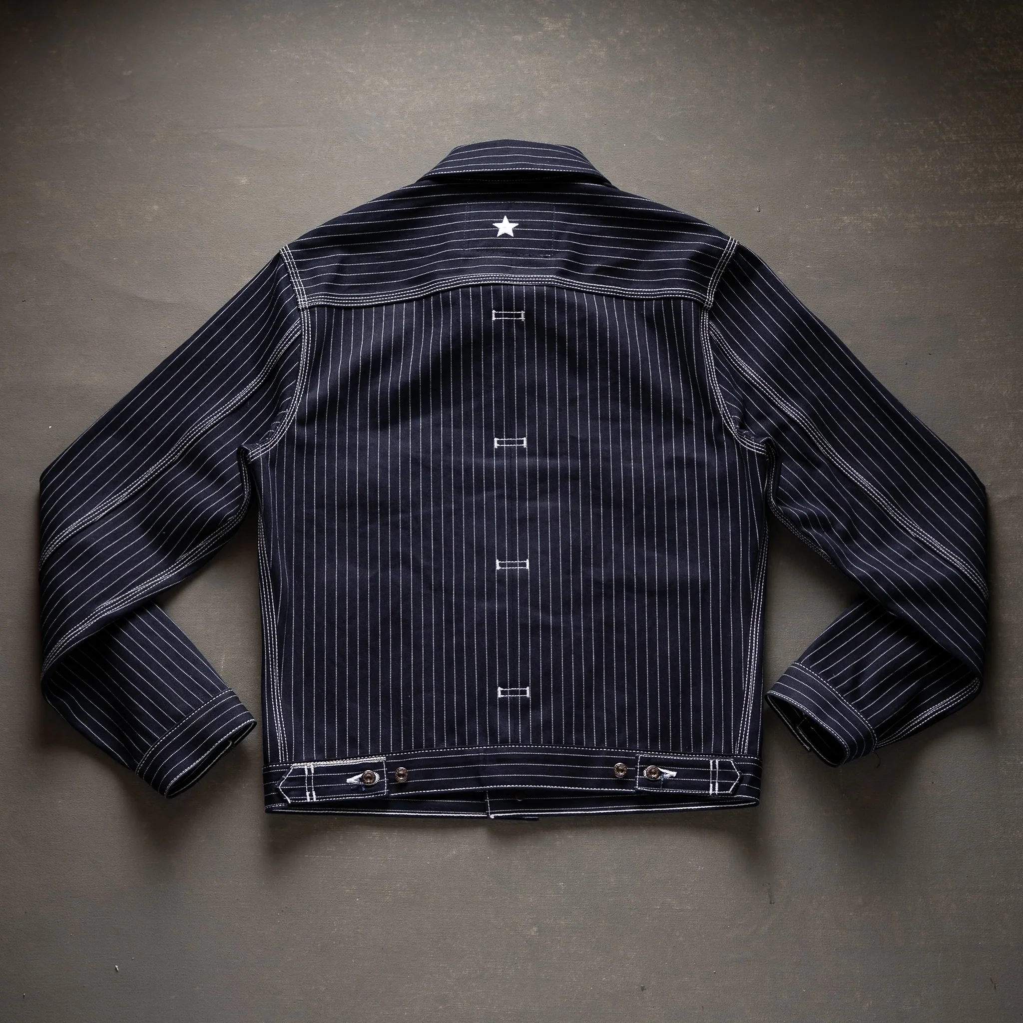 Mojave Jacket 14oz Wabash Selvage Denim - Image 7