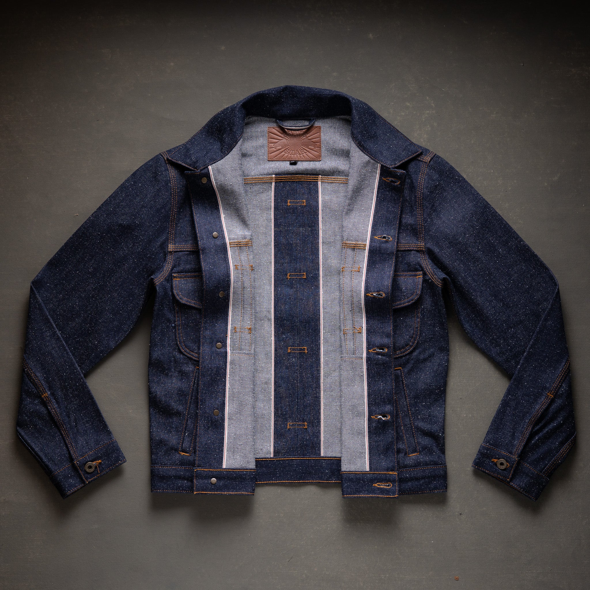 Mojave Jacket 15oz Blizzard Selvage Denim - Image 11