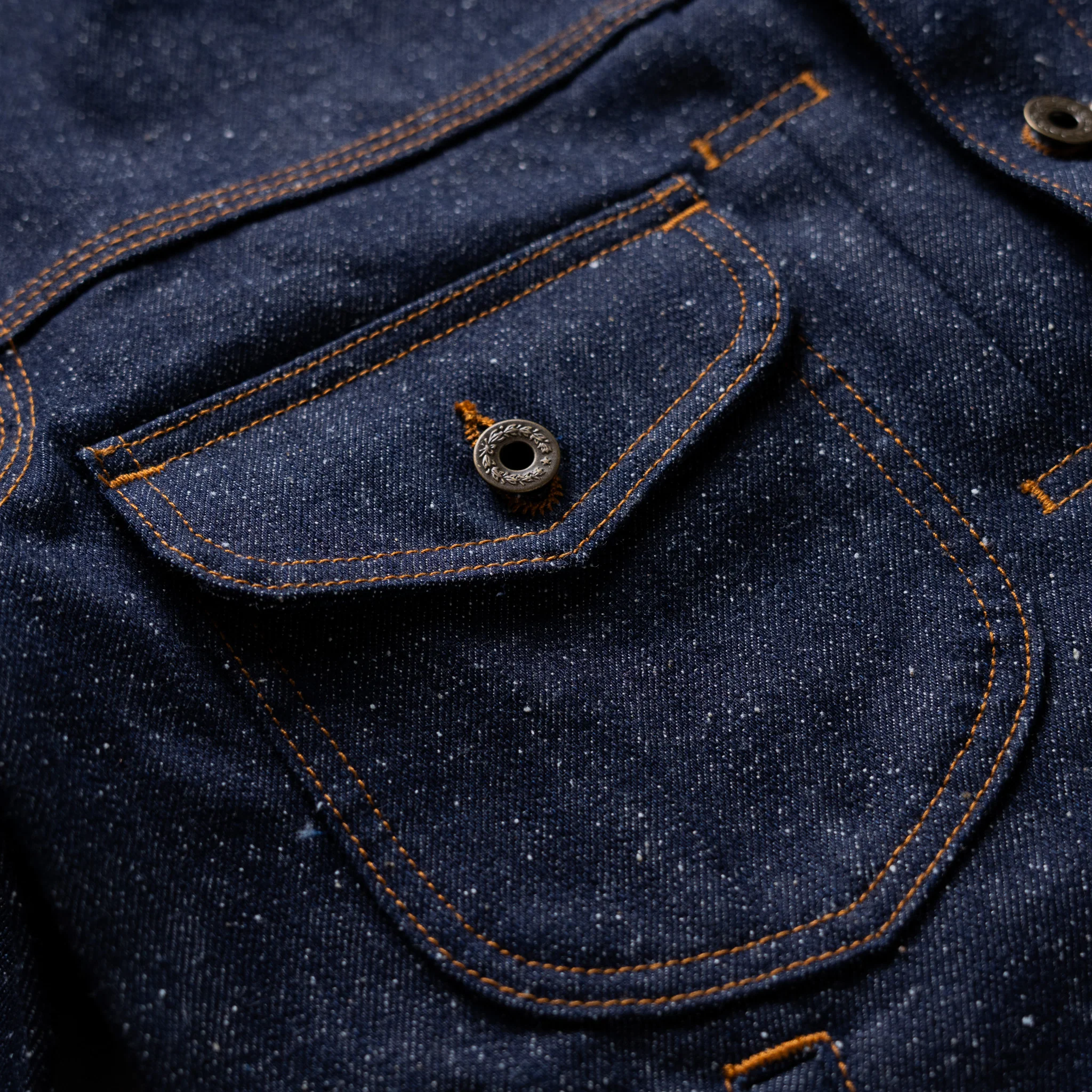 Mojave Jacket 15oz Blizzard Selvage Denim - Image 12