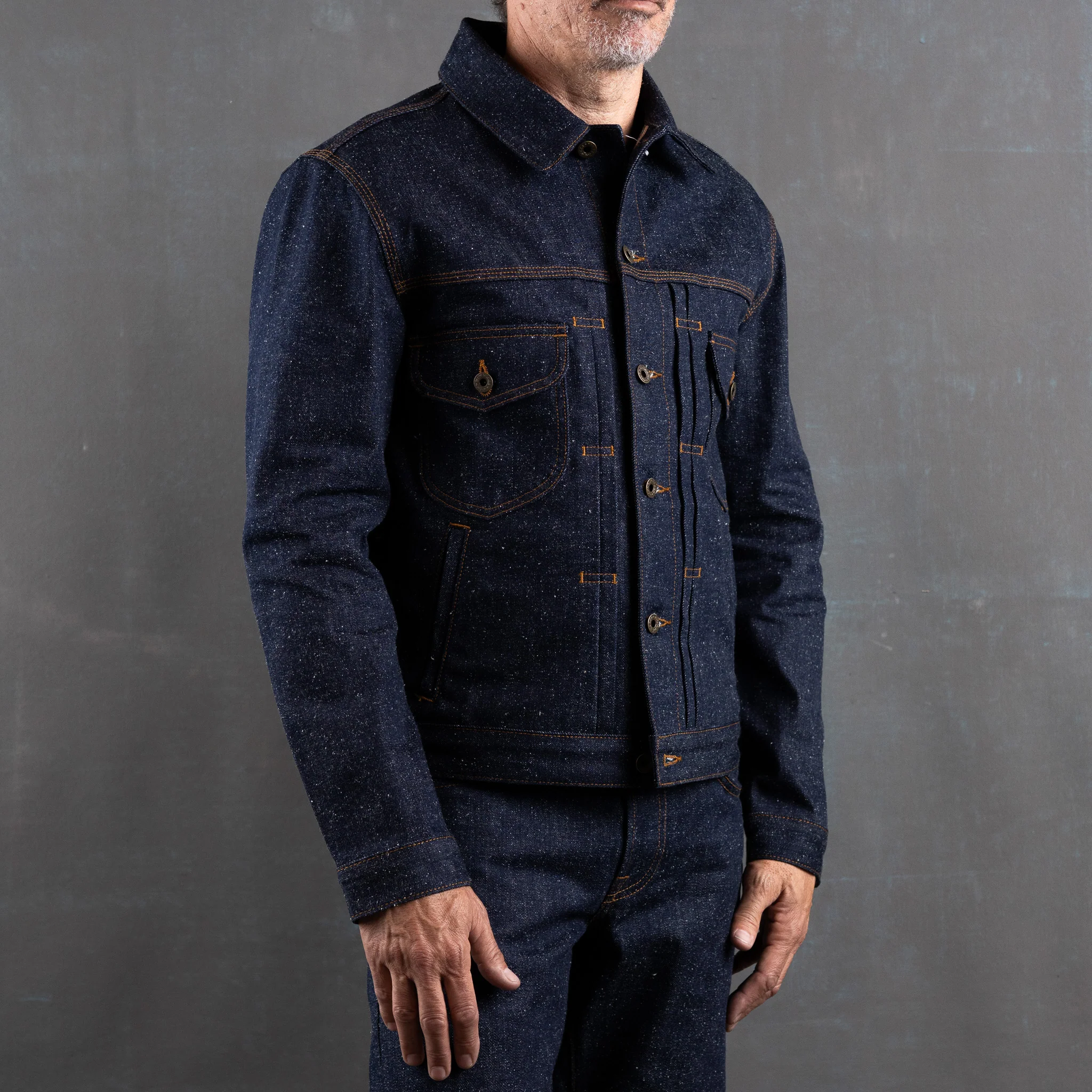 Mojave Jacket 15oz Blizzard Selvage Denim - Image 3