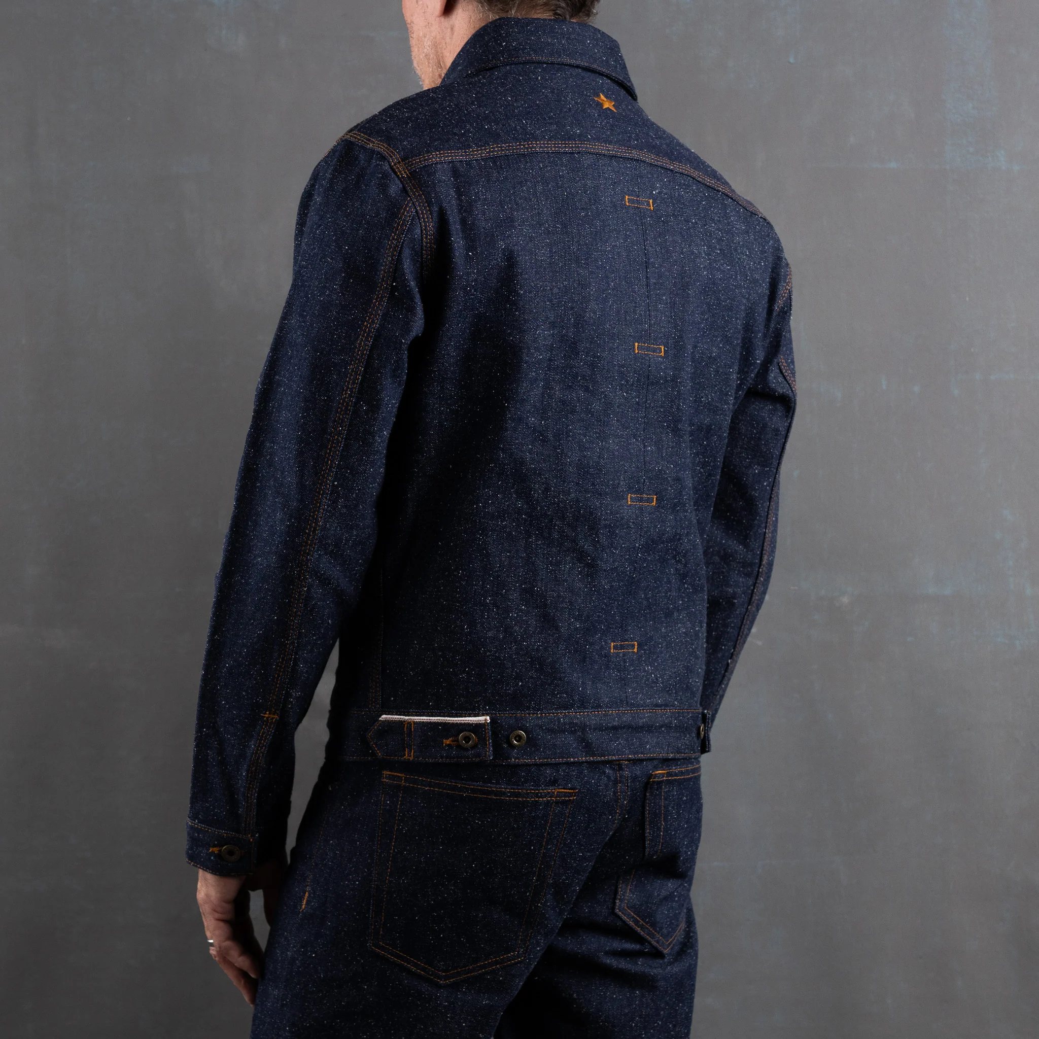 Mojave Jacket 15oz Blizzard Selvage Denim - Image 4