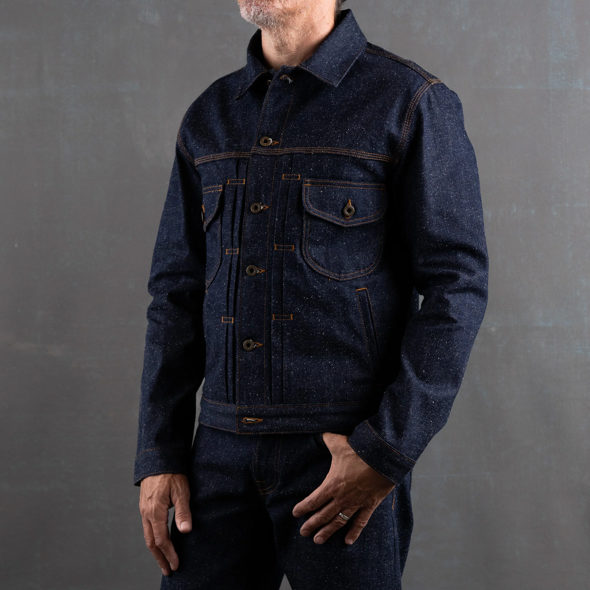 Mojave Jacket 15oz Blizzard Selvage Denim - Image 5