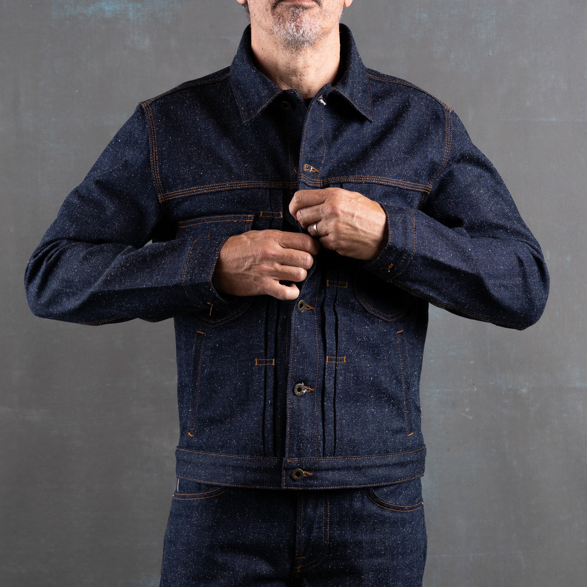 Mojave Jacket 15oz Blizzard Selvage Denim - Image 6
