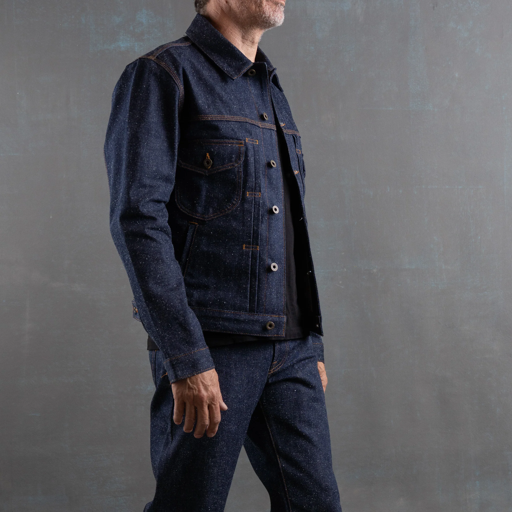 Mojave Jacket 15oz Blizzard Selvage Denim - Image 7