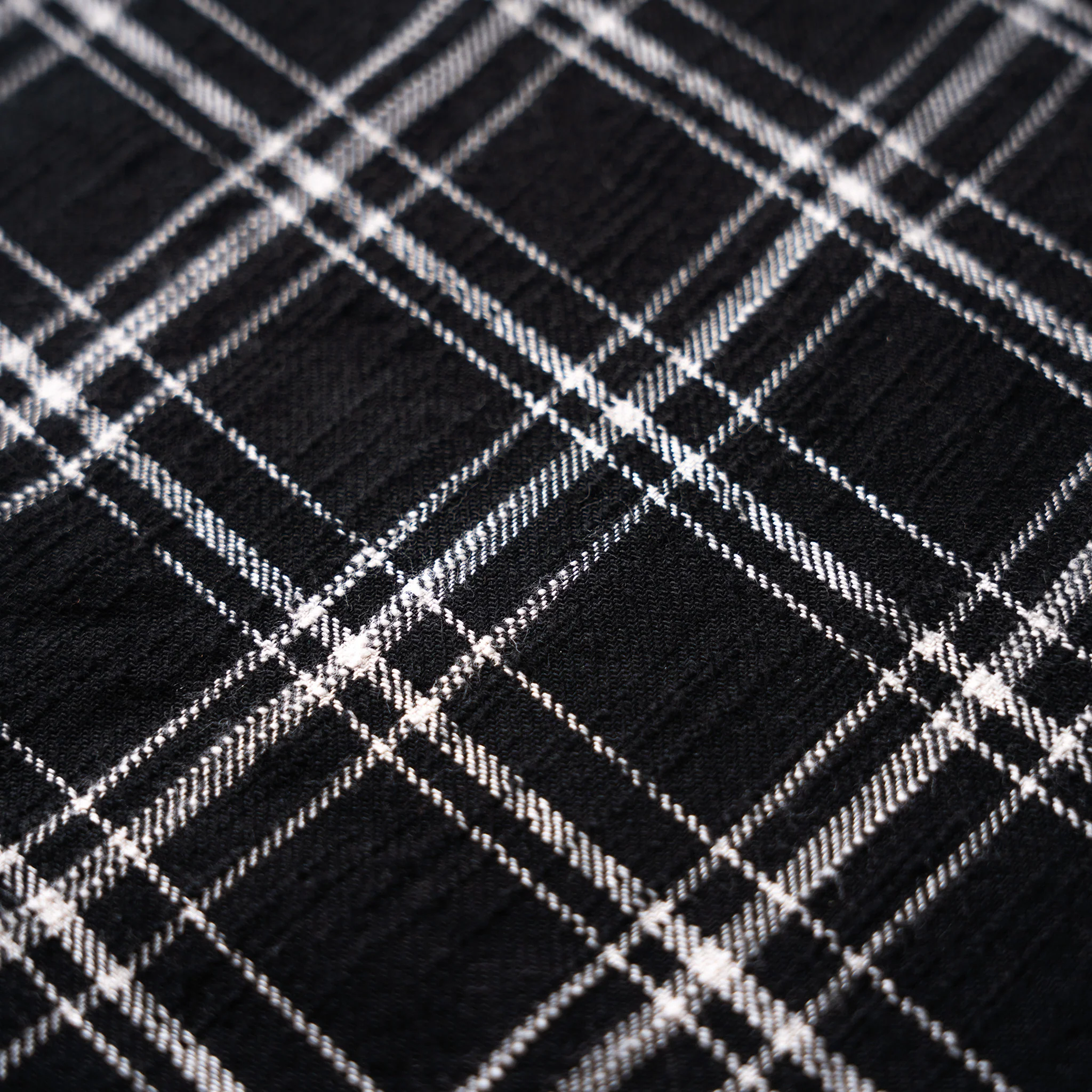Sawtooth Shirt 8oz Japanese Slub Flannel - Black - Image 10