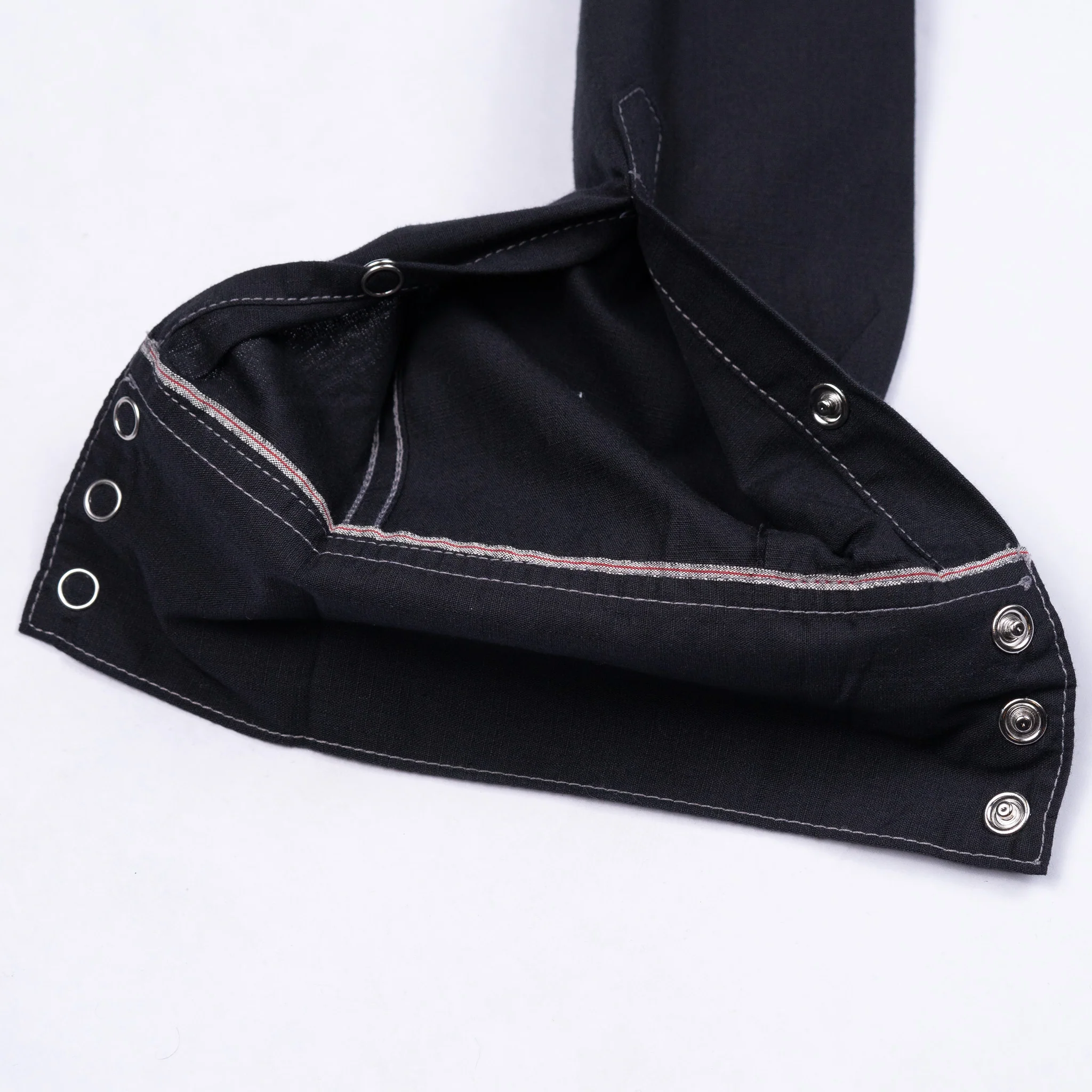Sawtooth Shirt 'Black Diamond' Japan Selvage Shirting - Image 14