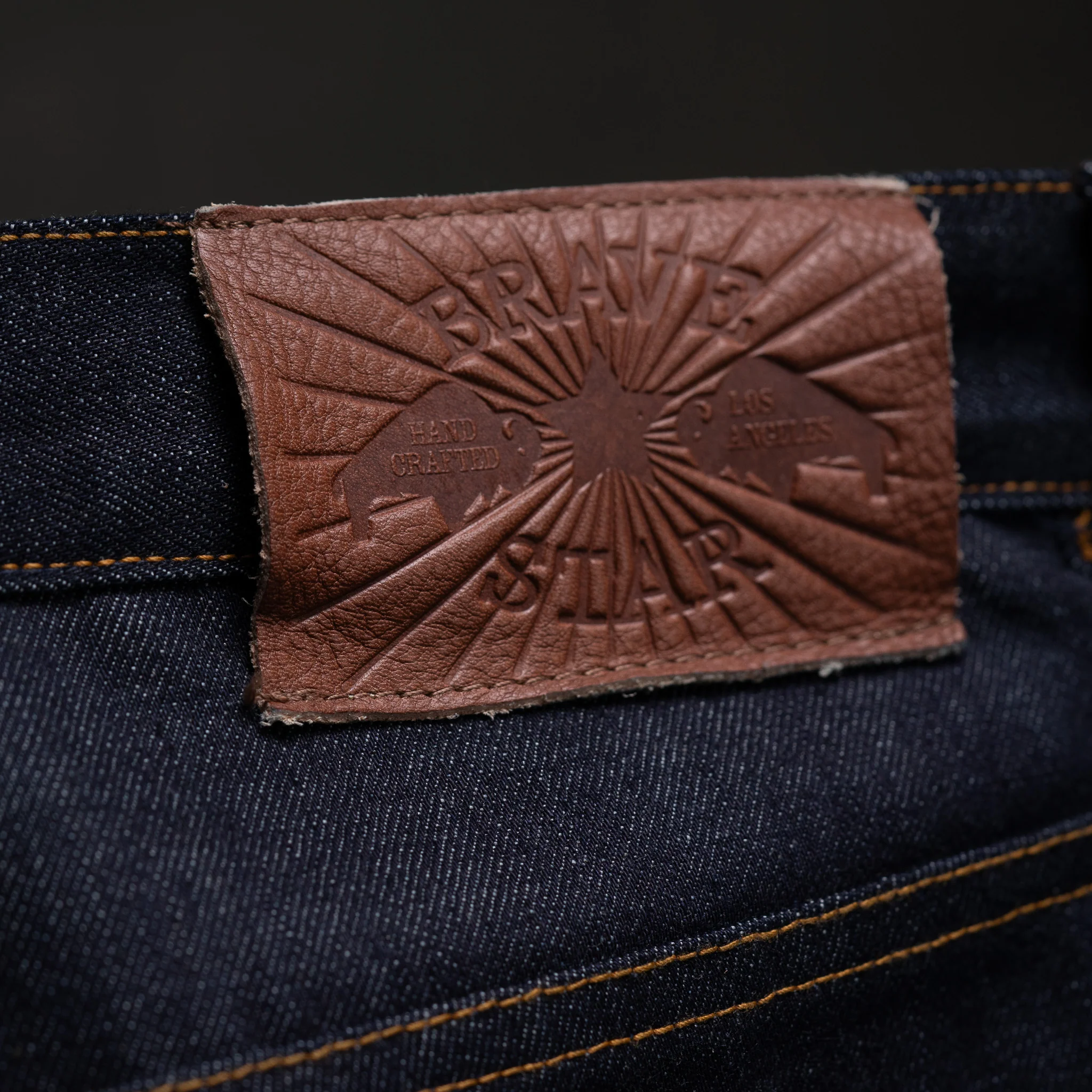 Slim Taper 14.75oz Dark Fest Japan Selvage Denim - Image 10