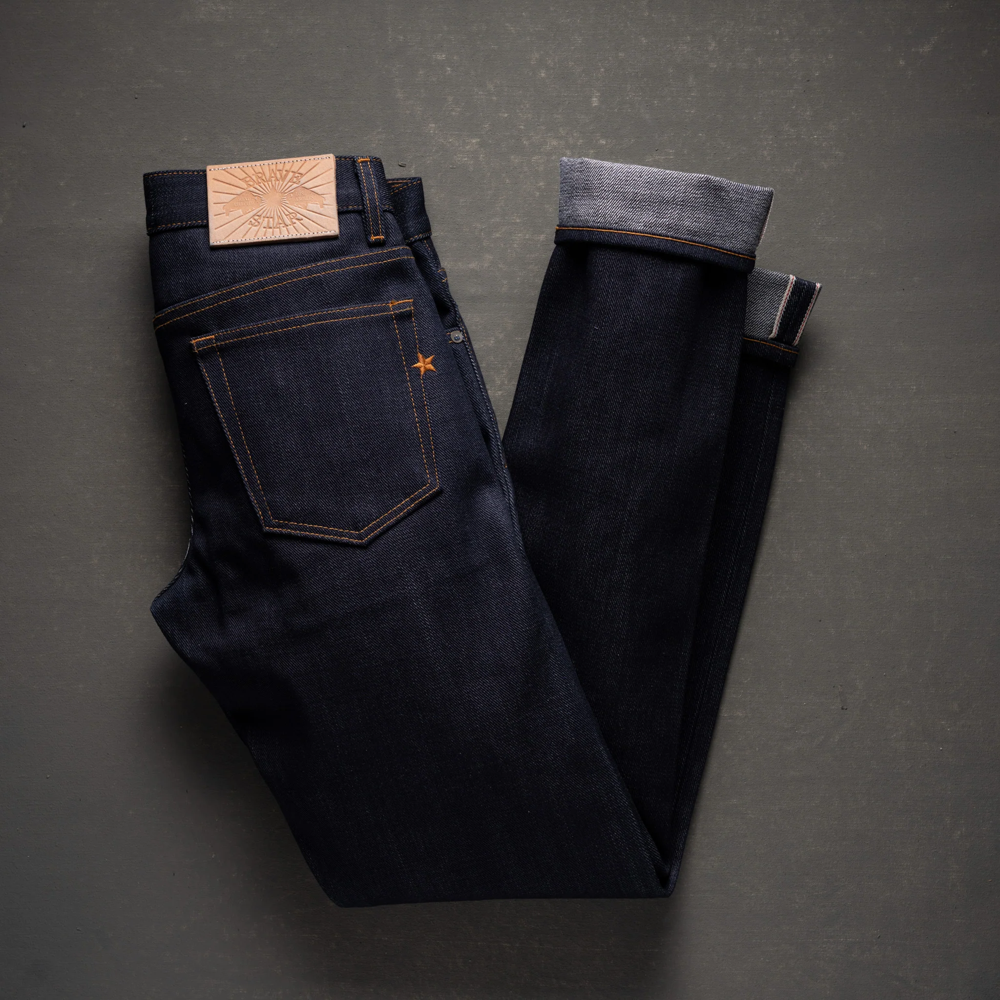 Slim Straight 21.5oz 'Gauntlet' Heavyweight Selvage Denim - Image 11