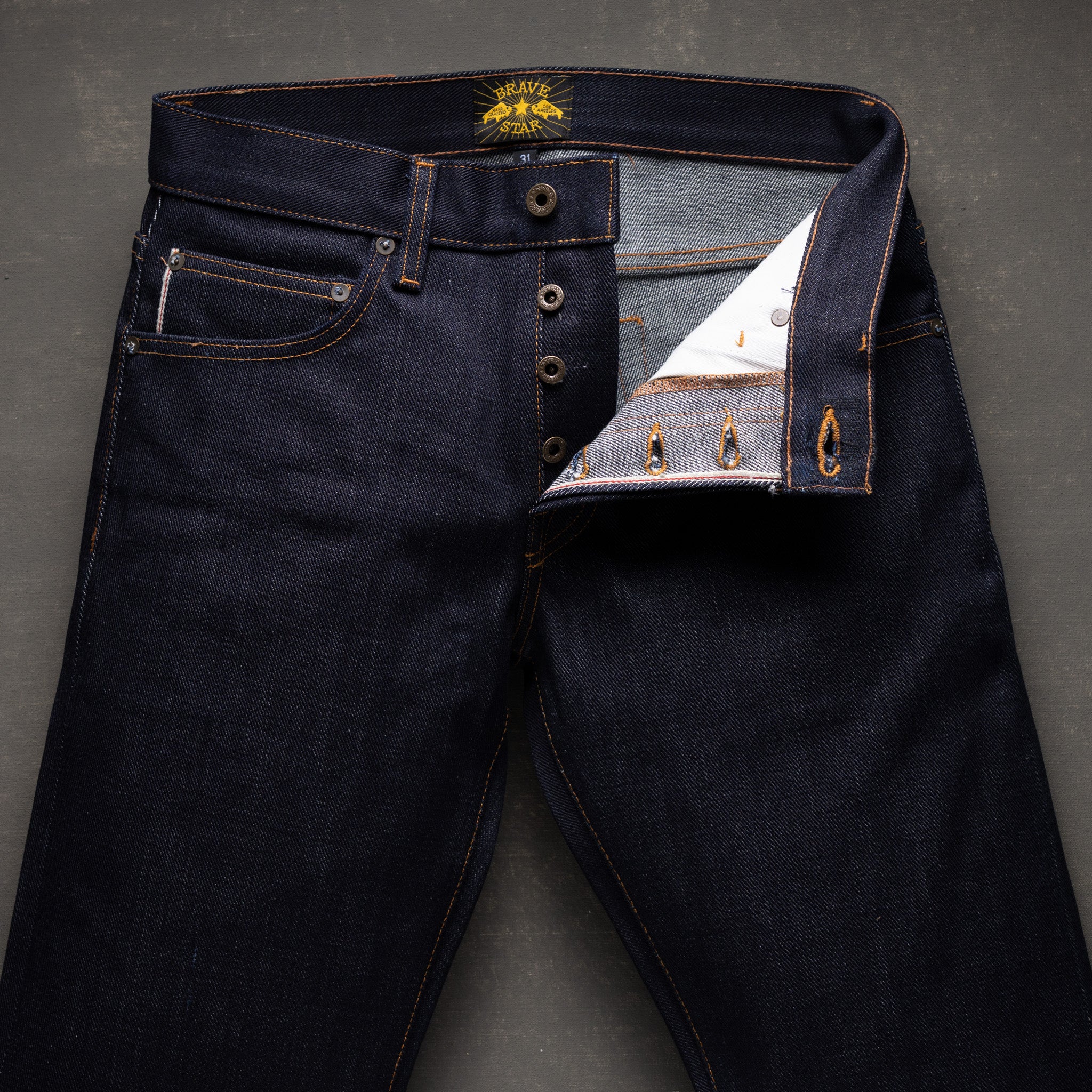 Slim Straight 21.5oz 'Gauntlet' Heavyweight Selvage Denim - Image 9