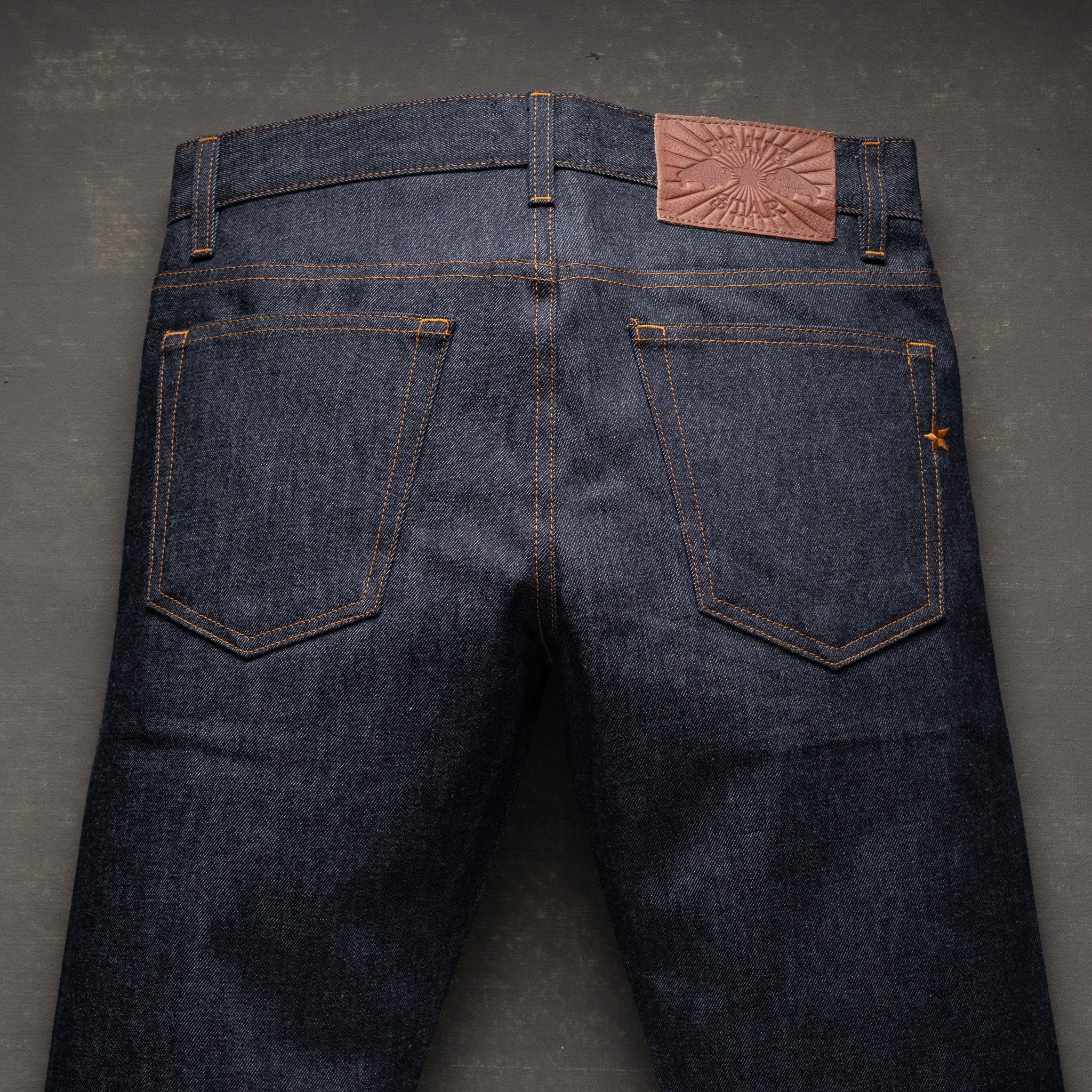 Strongman 14oz 'Bayou Blue' Vidalia Mills USA Selvage Denim Jean - Image 4