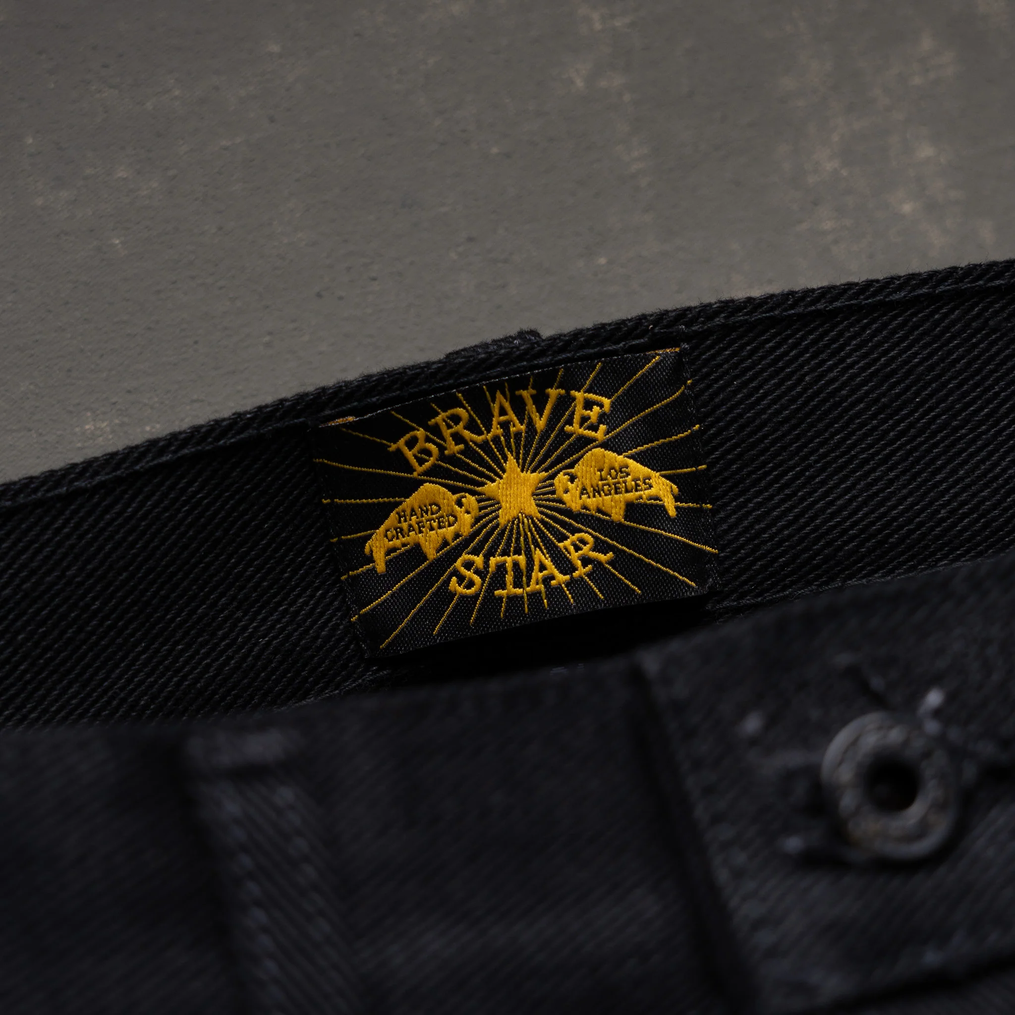 True Straight 21.5oz 'Mayhem' Double Black Selvage Denim - Image 11