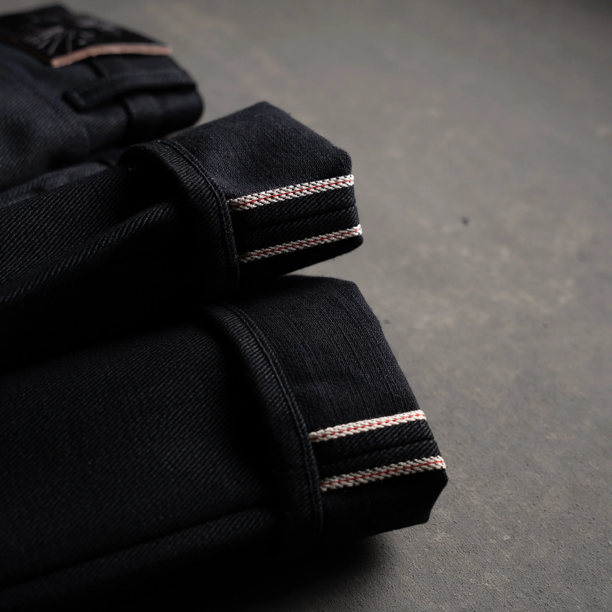 True Straight 21.5oz 'Mayhem' Double Black Selvage Denim - Image 13