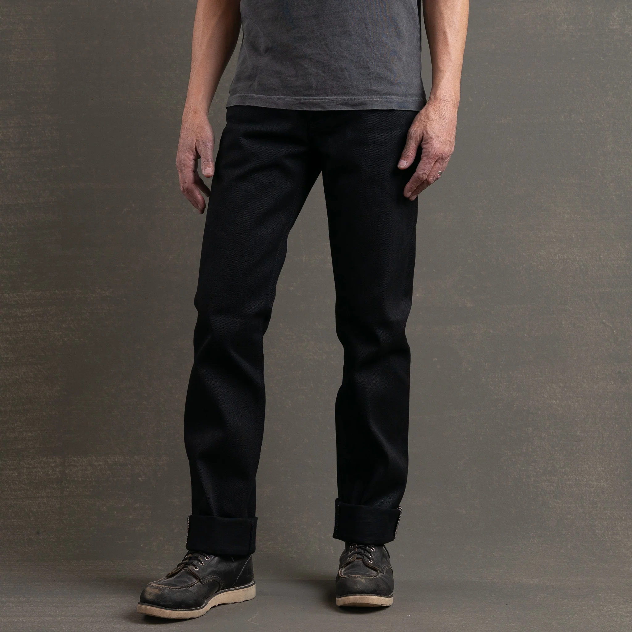 True Straight 21.5oz 'Mayhem' Double Black Selvage Denim - Image 3