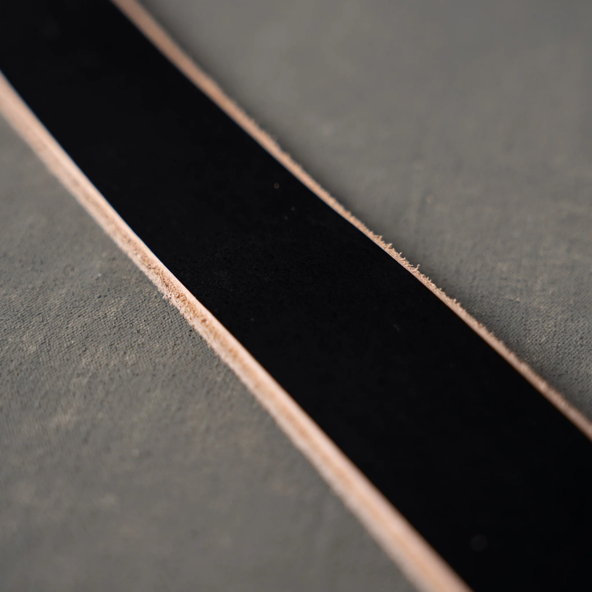 XW Leather Belt in Black Tea-Core (X-Wide 1.75") - Image 4