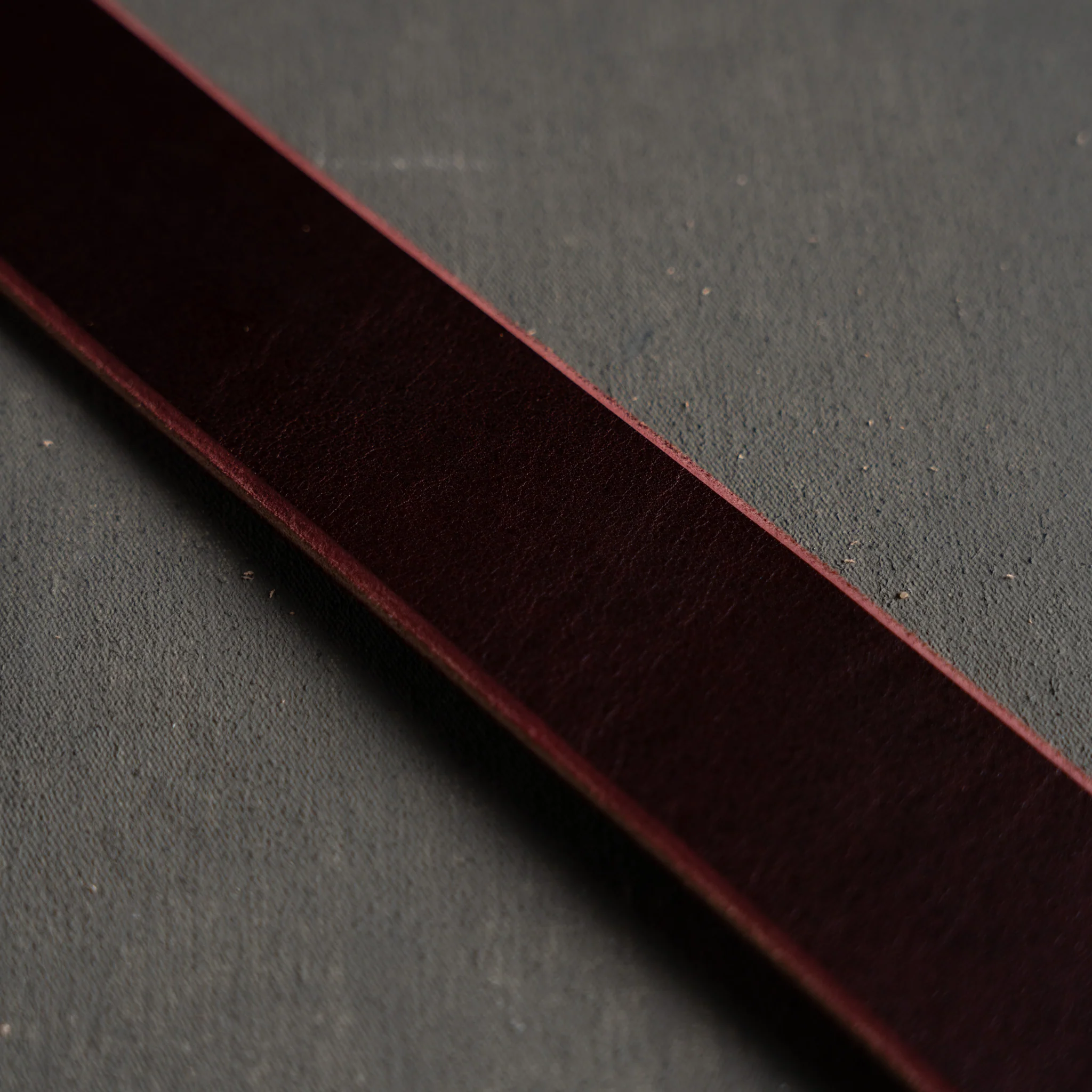 XW Leather Belt in Oxblood (X-Wide 1.75") - Image 4