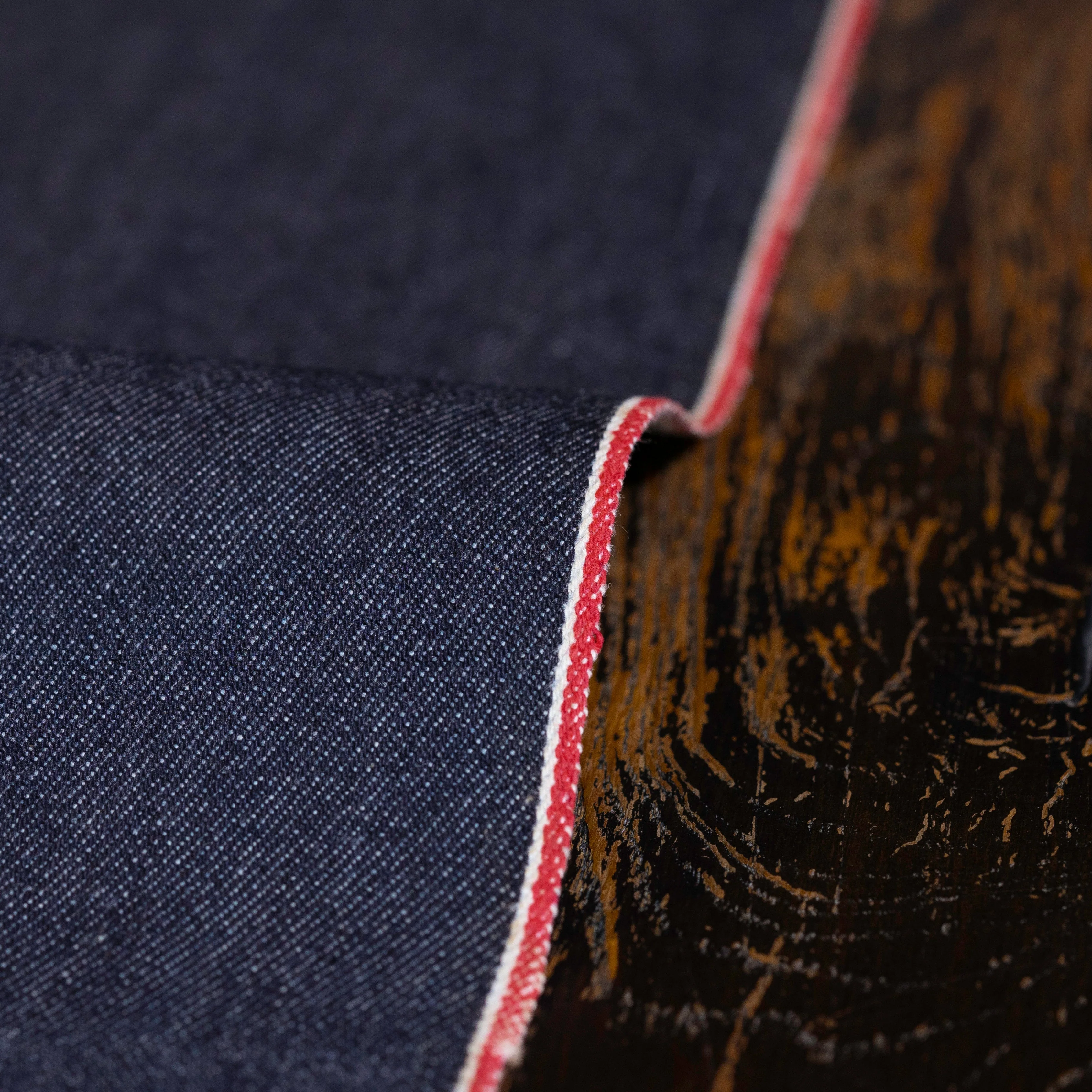 Slim Straight 14oz 'Bayou Blue' Vidalia Mills USA Selvage Denim Jean - Image 5