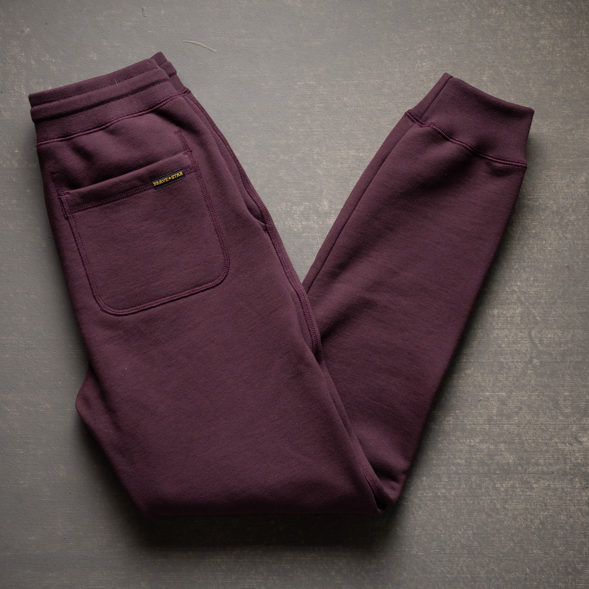 Sumo Heavyweight Fleece Sweatpants - Oxblood - Image 11