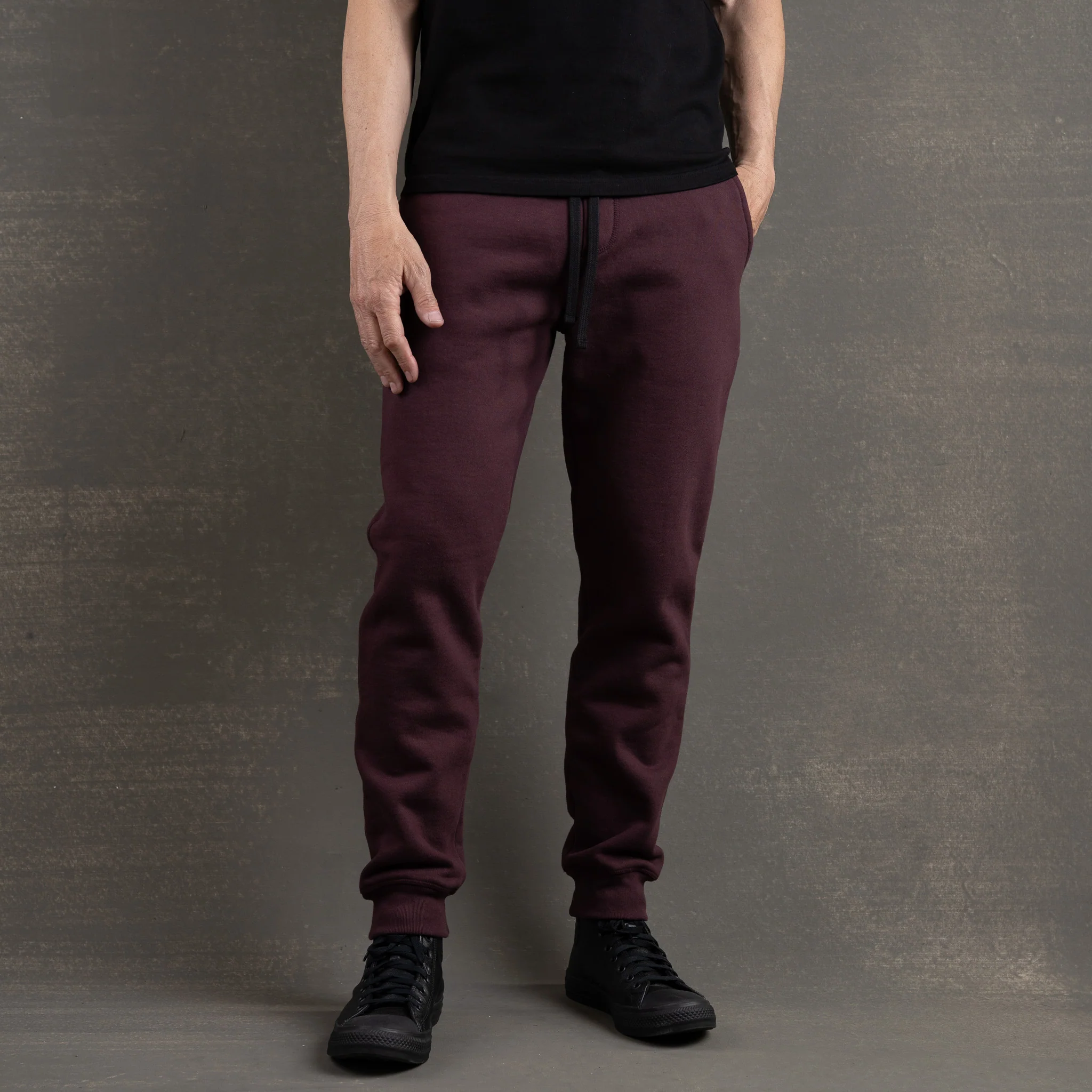 Sumo Heavyweight Fleece Sweatpants - Oxblood - Image 4