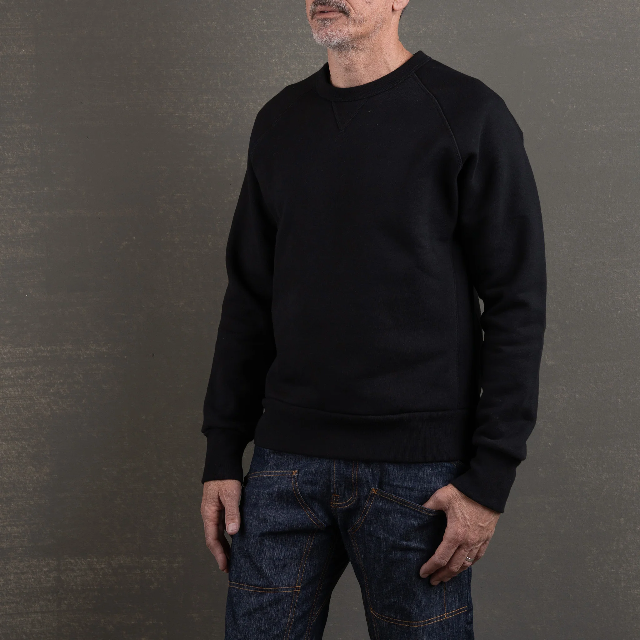 Sumo Heavyweight Fleece Sweatshirt - Black - Image 10