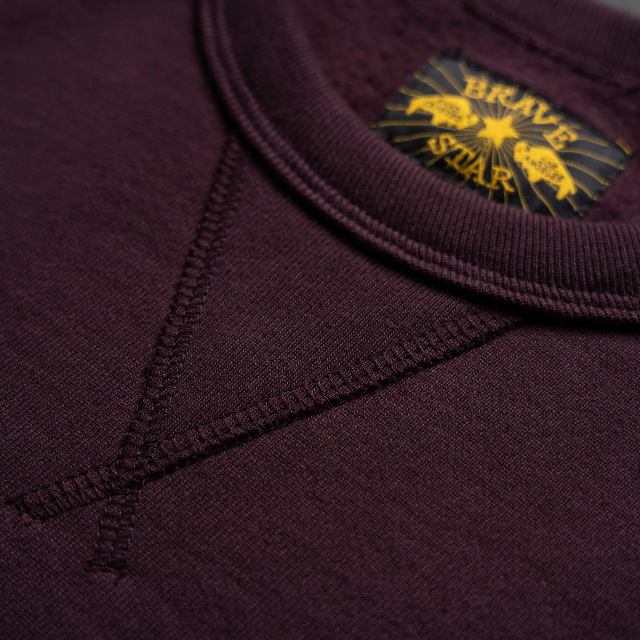 Sumo Heavyweight Fleece Sweatshirt - Oxblood - Image 4