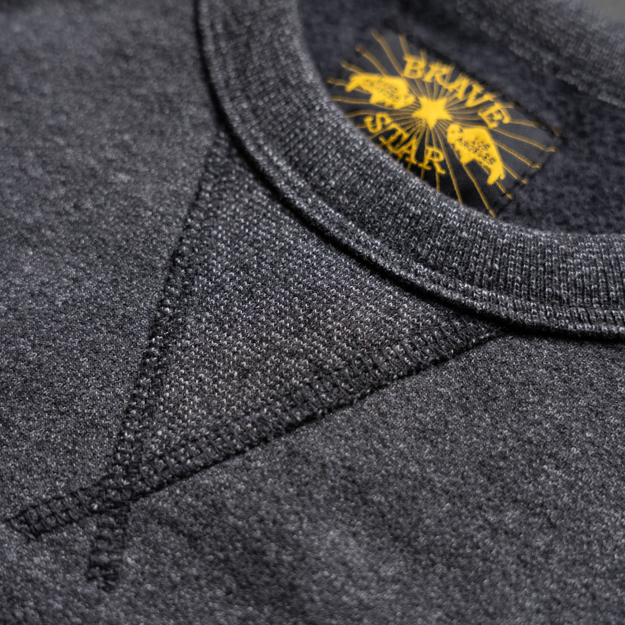 Sumo Heavyweight Fleece Sweatshirt - Powder Black - Image 5