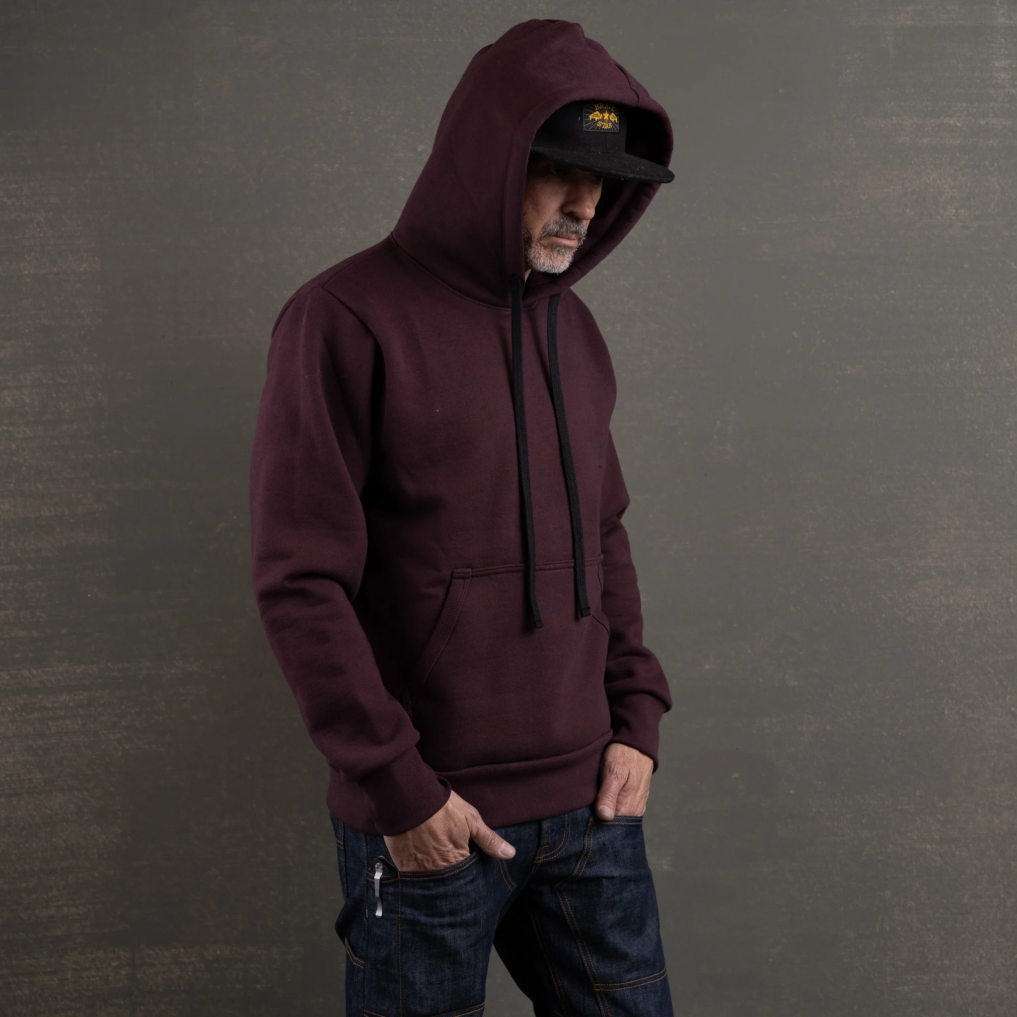 SUMO XH PULLOVER HOODIE - Oxblood - Image 5