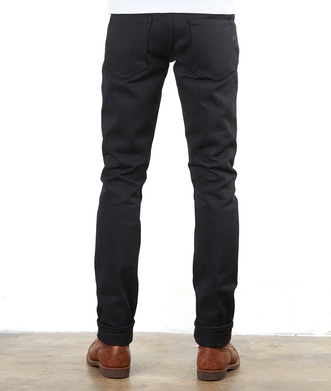 FACTORY IRREGULARS Double Black Selvage Denim 18oz-25oz - Image 3