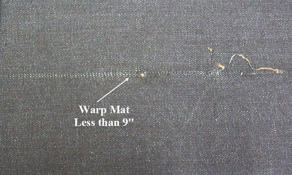 FACTORY IRREGULARS Indigo Selvage Denim 18oz-25oz - Image 18