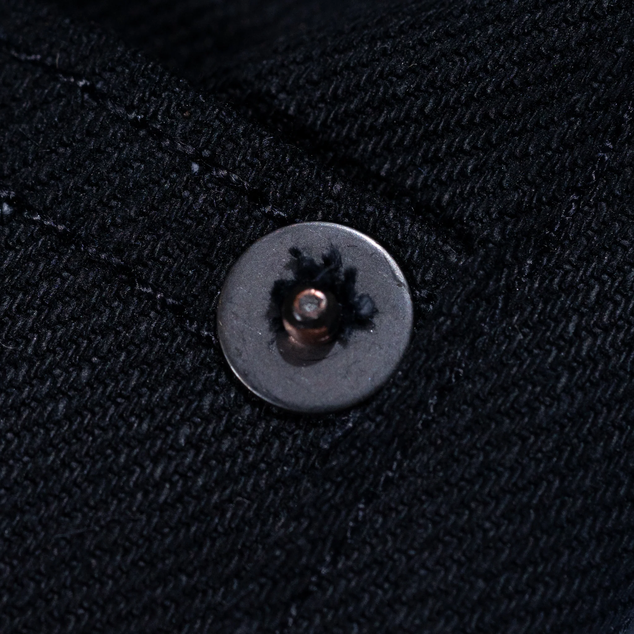 Regular Taper 14oz 'Onyx' Double Black Japan Selvage Denim - Image 11