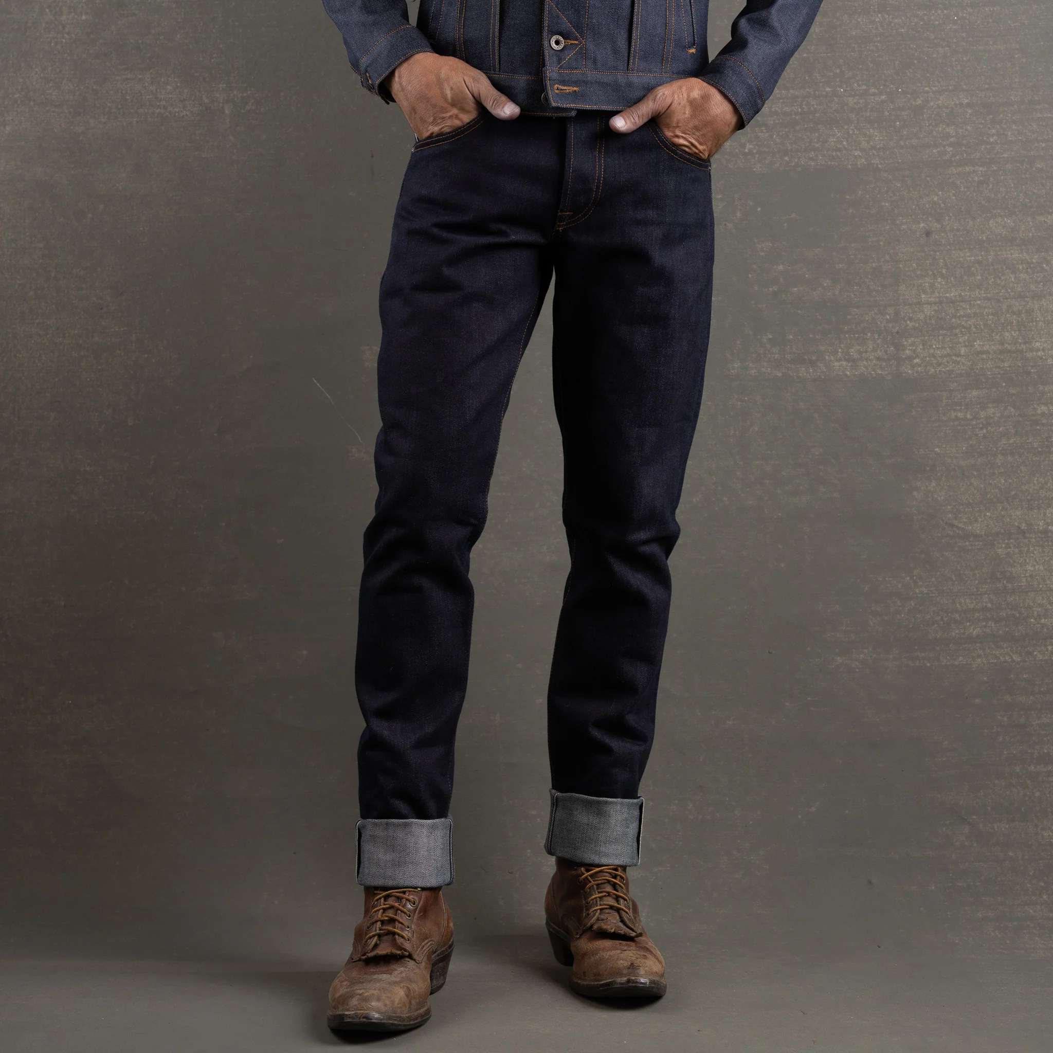 Slim Straight 18oz Samurai Japan Heavyweight Selvage - Image 5