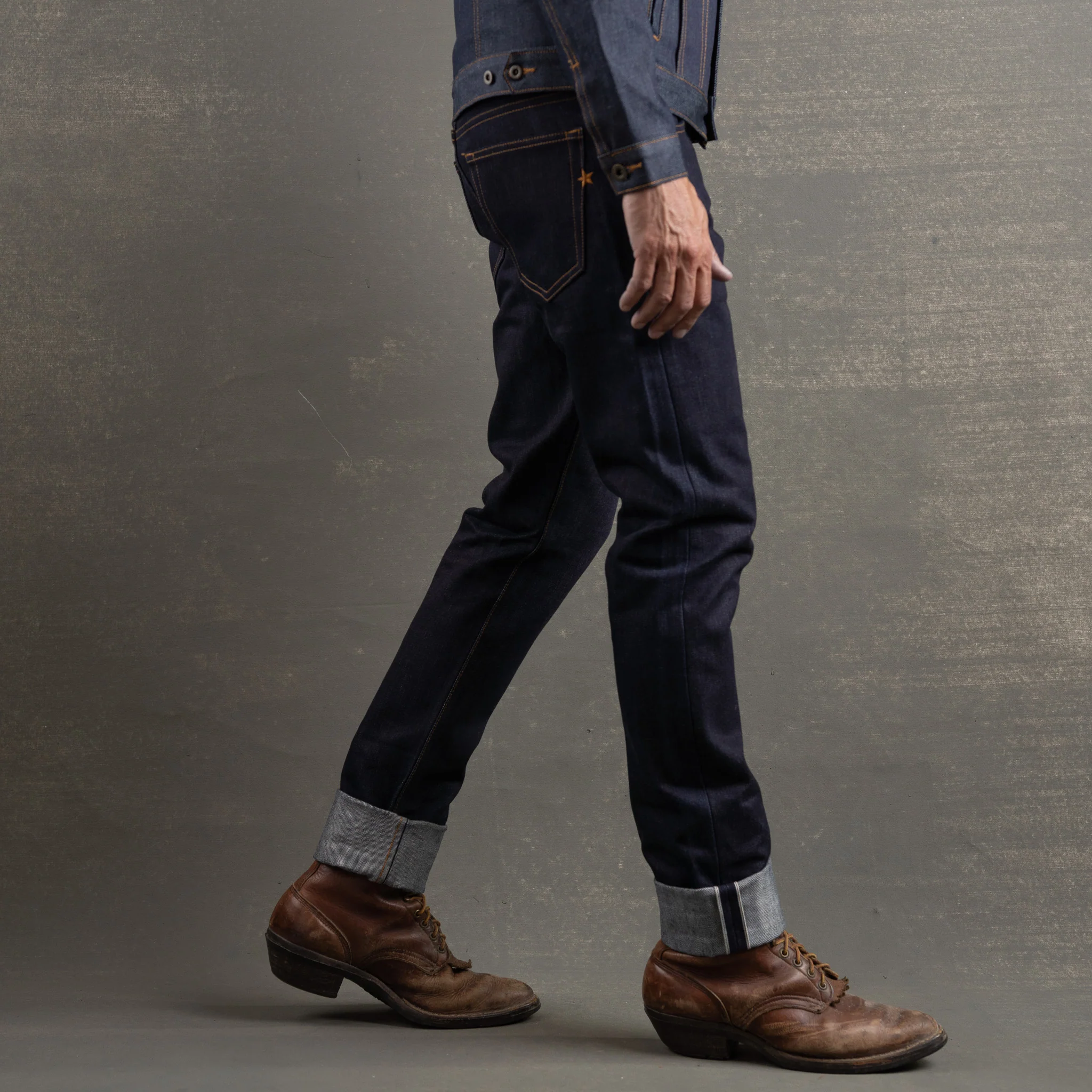 Slim Straight 18oz Samurai Japan Heavyweight Selvage - Image 6