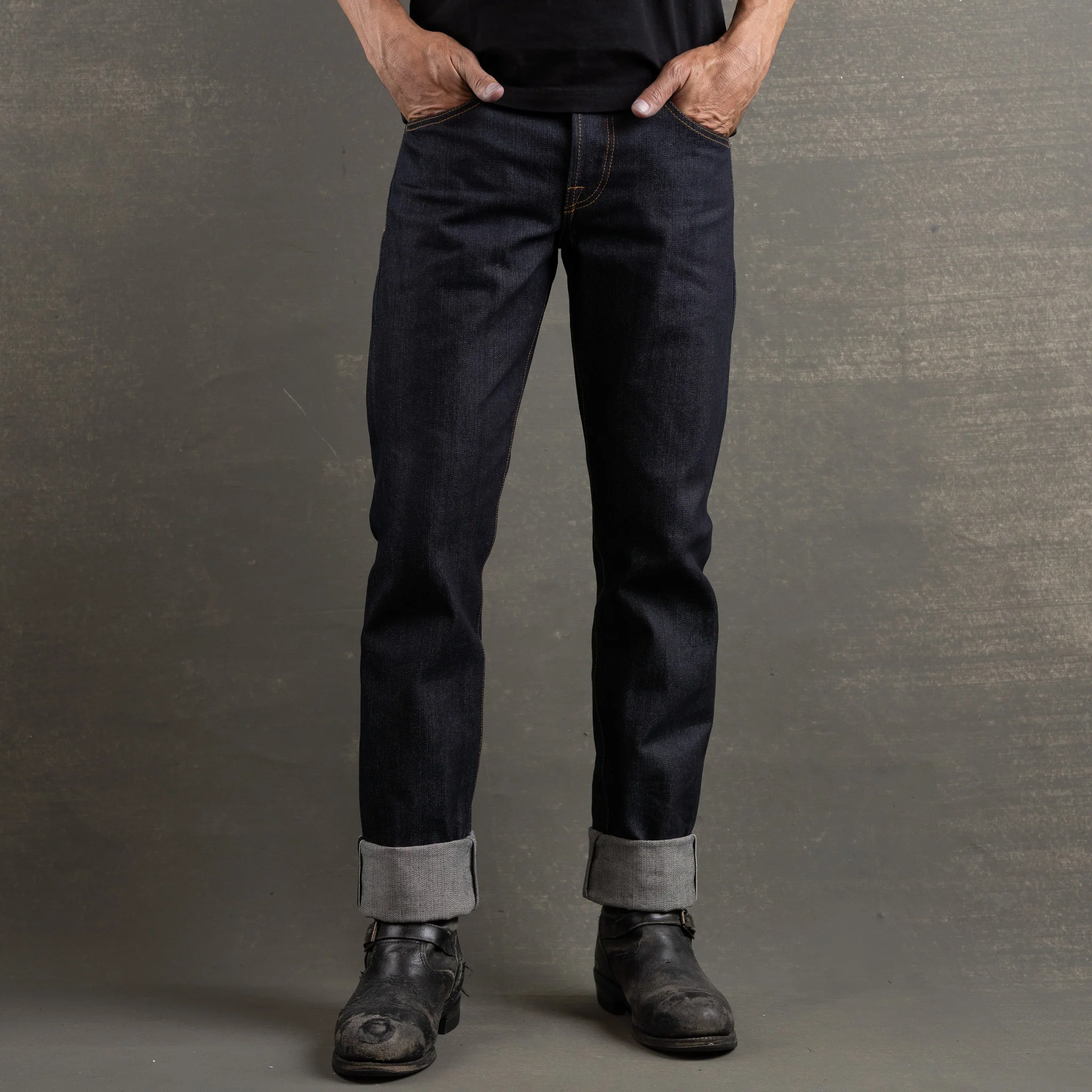 True Straight 14.75oz Dark Fest Japan Selvage Denim - Image 4