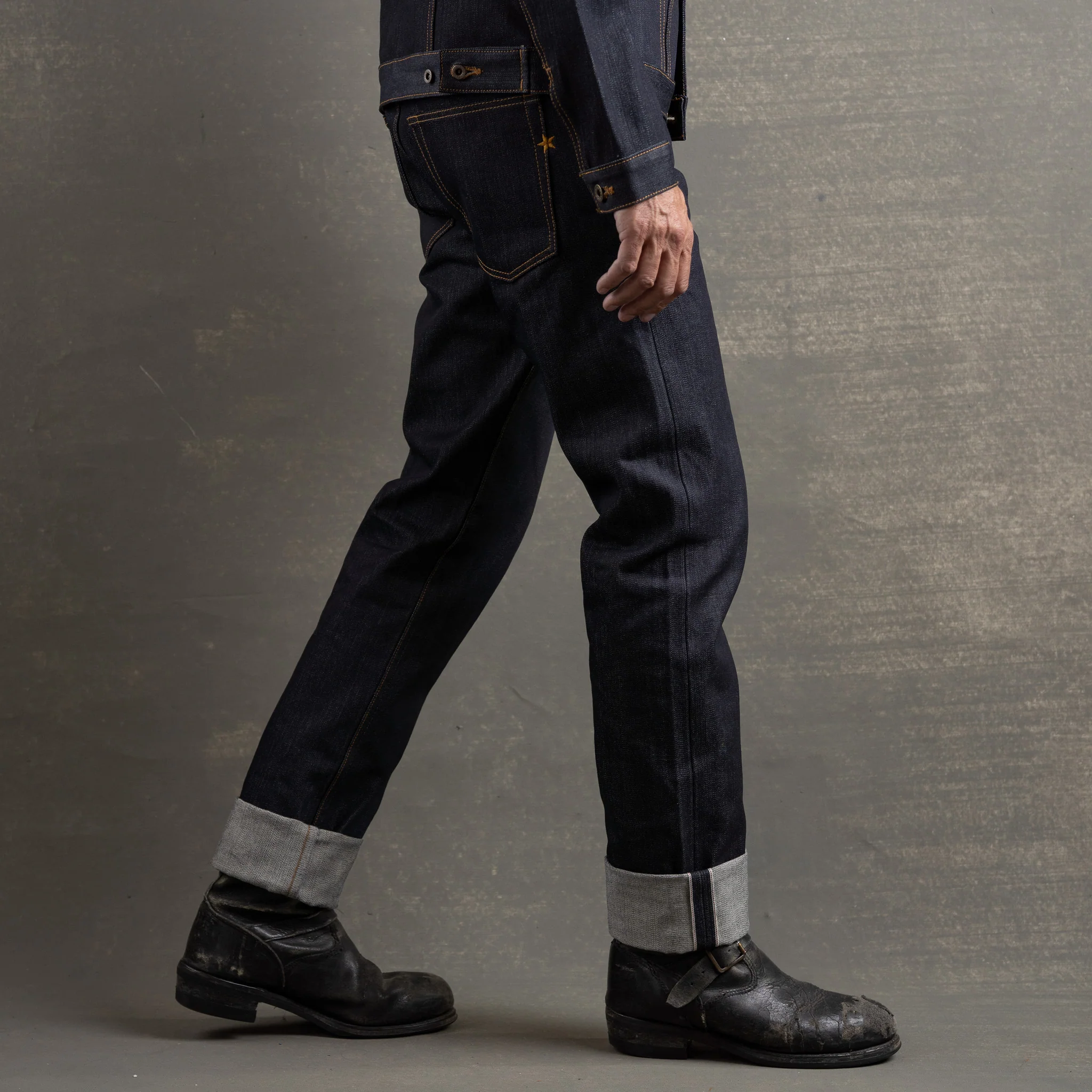 True Straight 14.75oz Dark Fest Japan Selvage Denim - Image 5