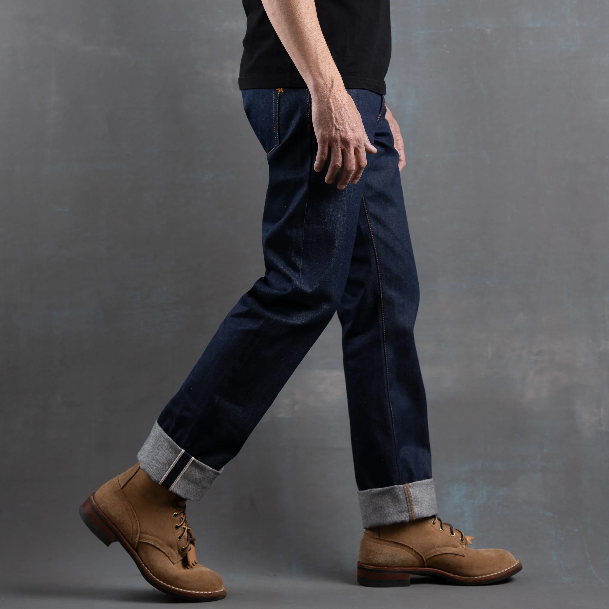 True Straight 12.5oz WWII Blue Japan Selvage Denim - Image 5