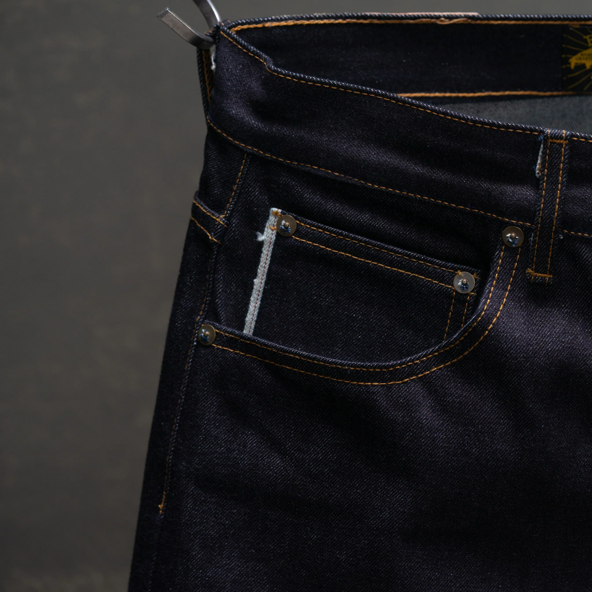 TRUE STRAIGHT 16.5oz 'Blue Blood' Selvage Denim - Image 11