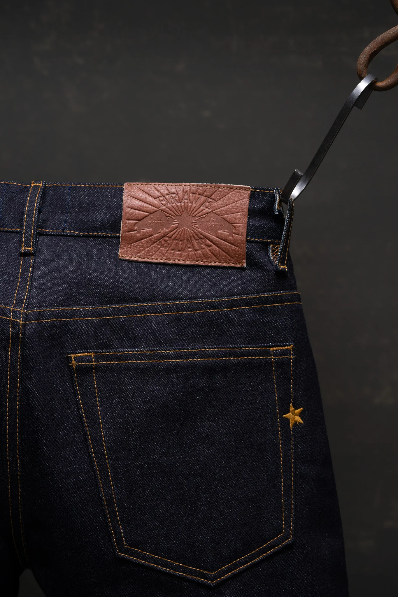 TRUE STRAIGHT 16.5oz 'Blue Blood' Selvage Denim - Image 12