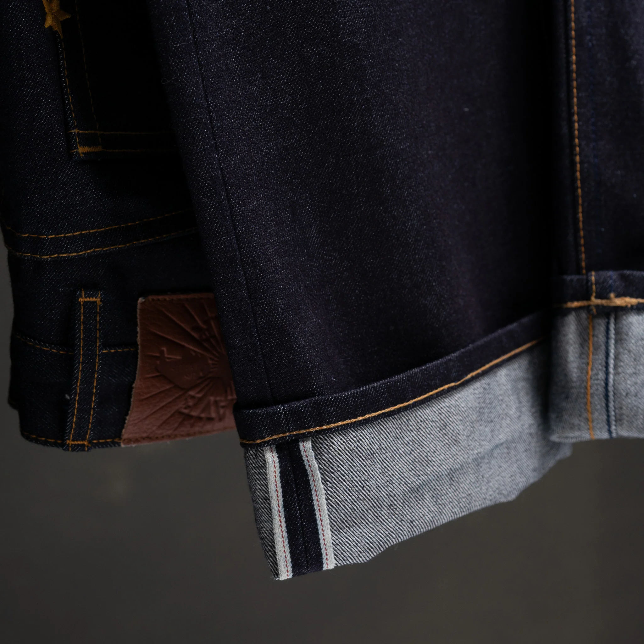 TRUE STRAIGHT 16.5oz 'Blue Blood' Selvage Denim - Image 13